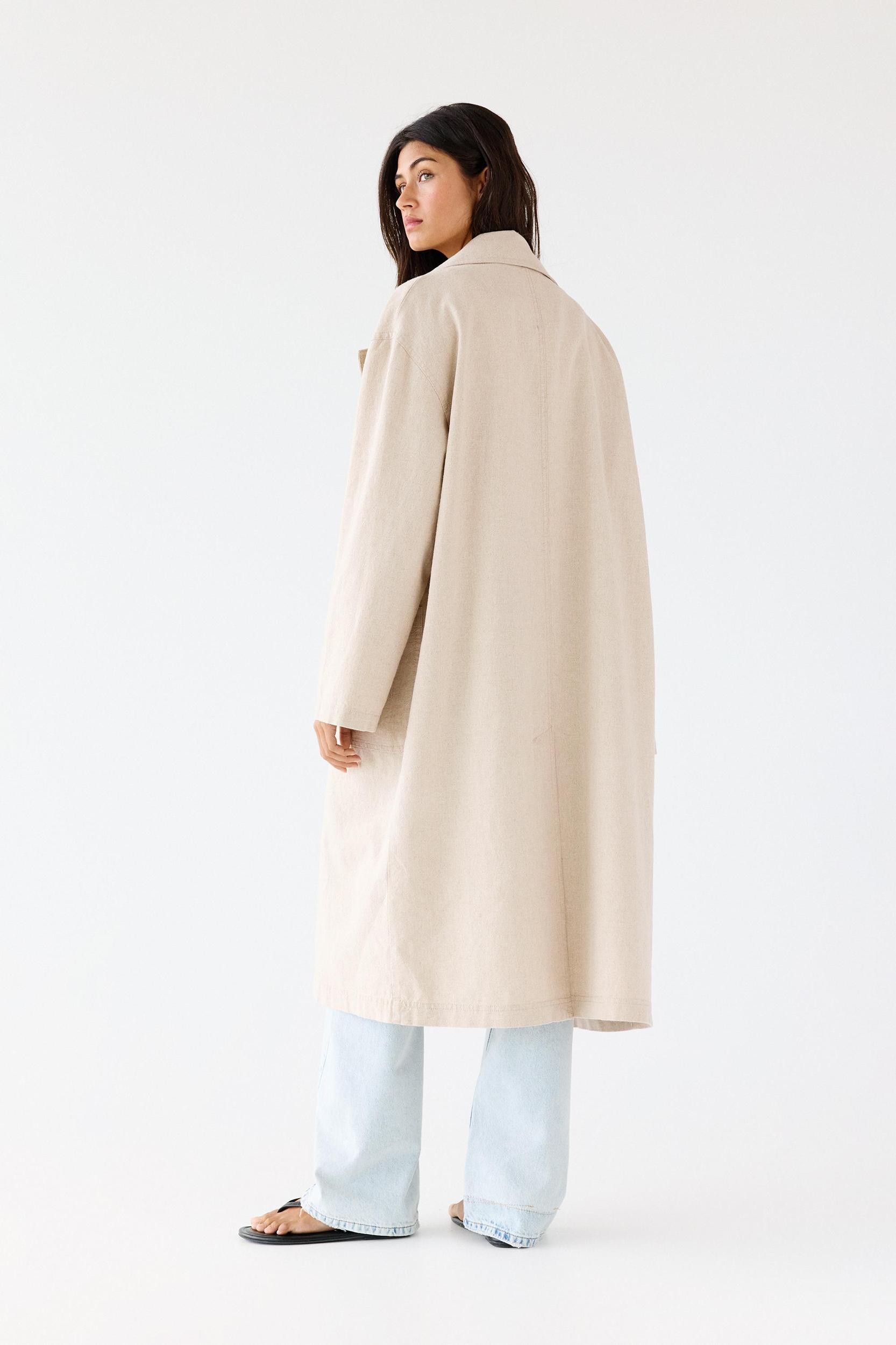 Long rustic coat Product Image