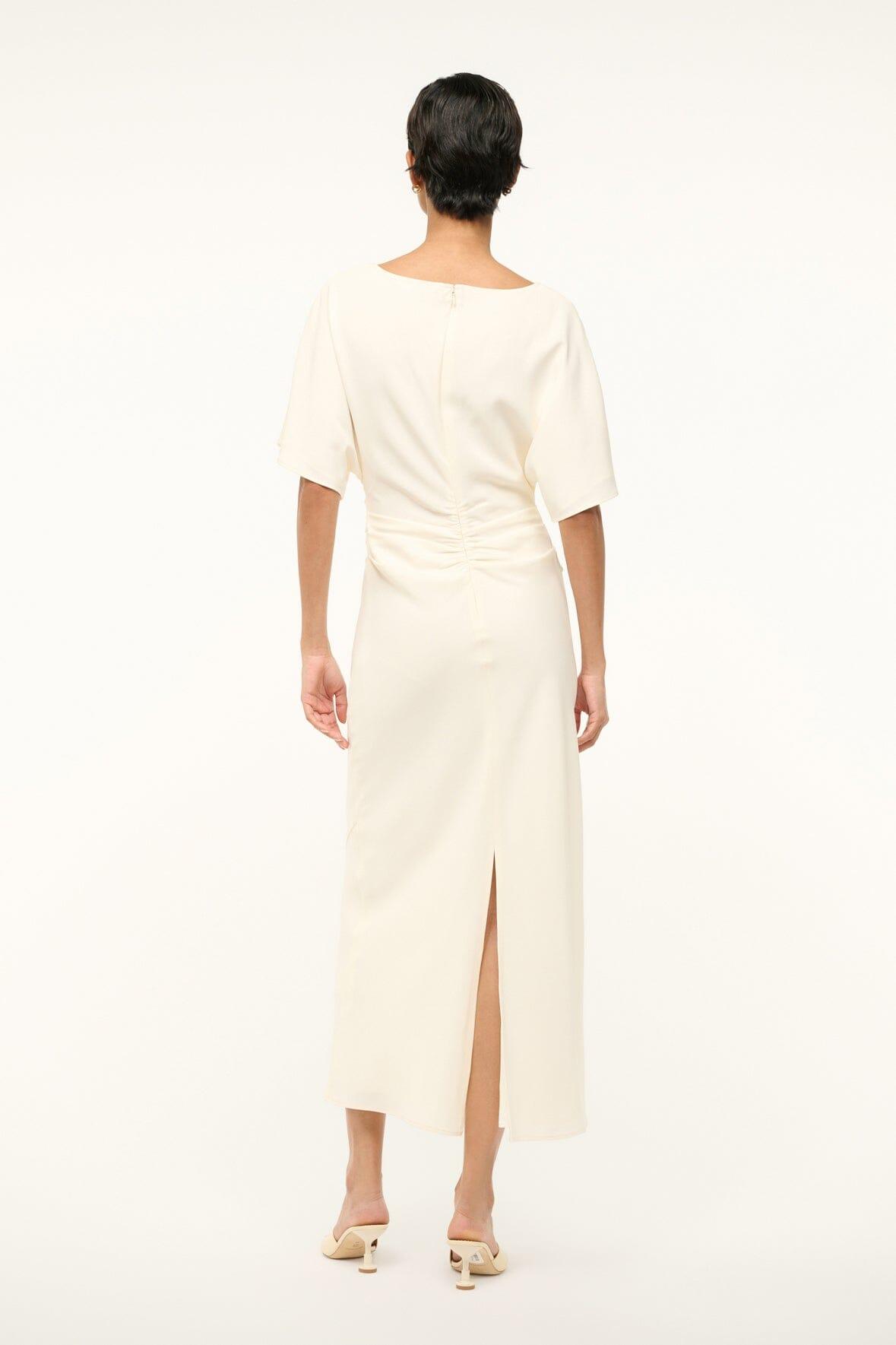 AMELIE MIDI DRESS | IVORY Product Image