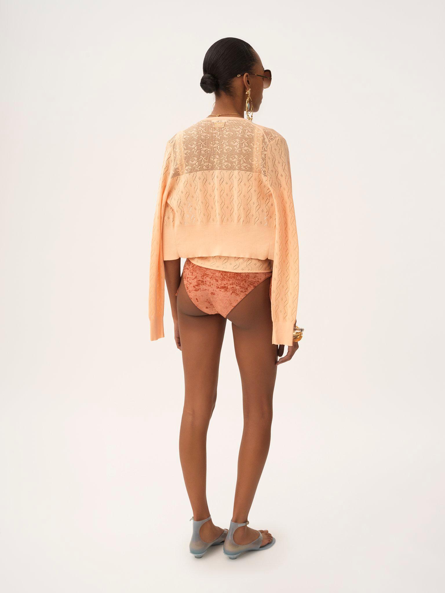 Twin set in cotton knit Product Image