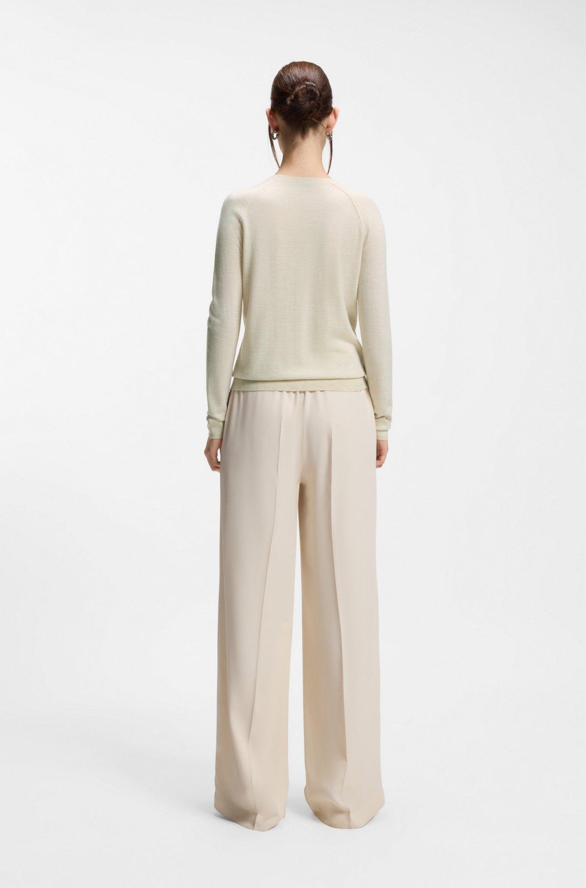 Superfine merino wool cardigan Product Image