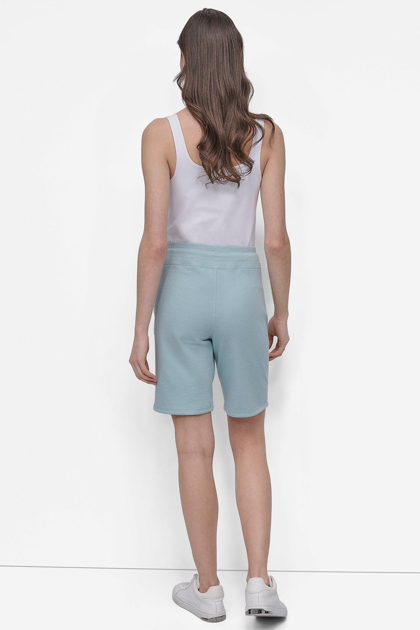 HIGH-RISE BERMUDA SWEAT SHORTS Product Image