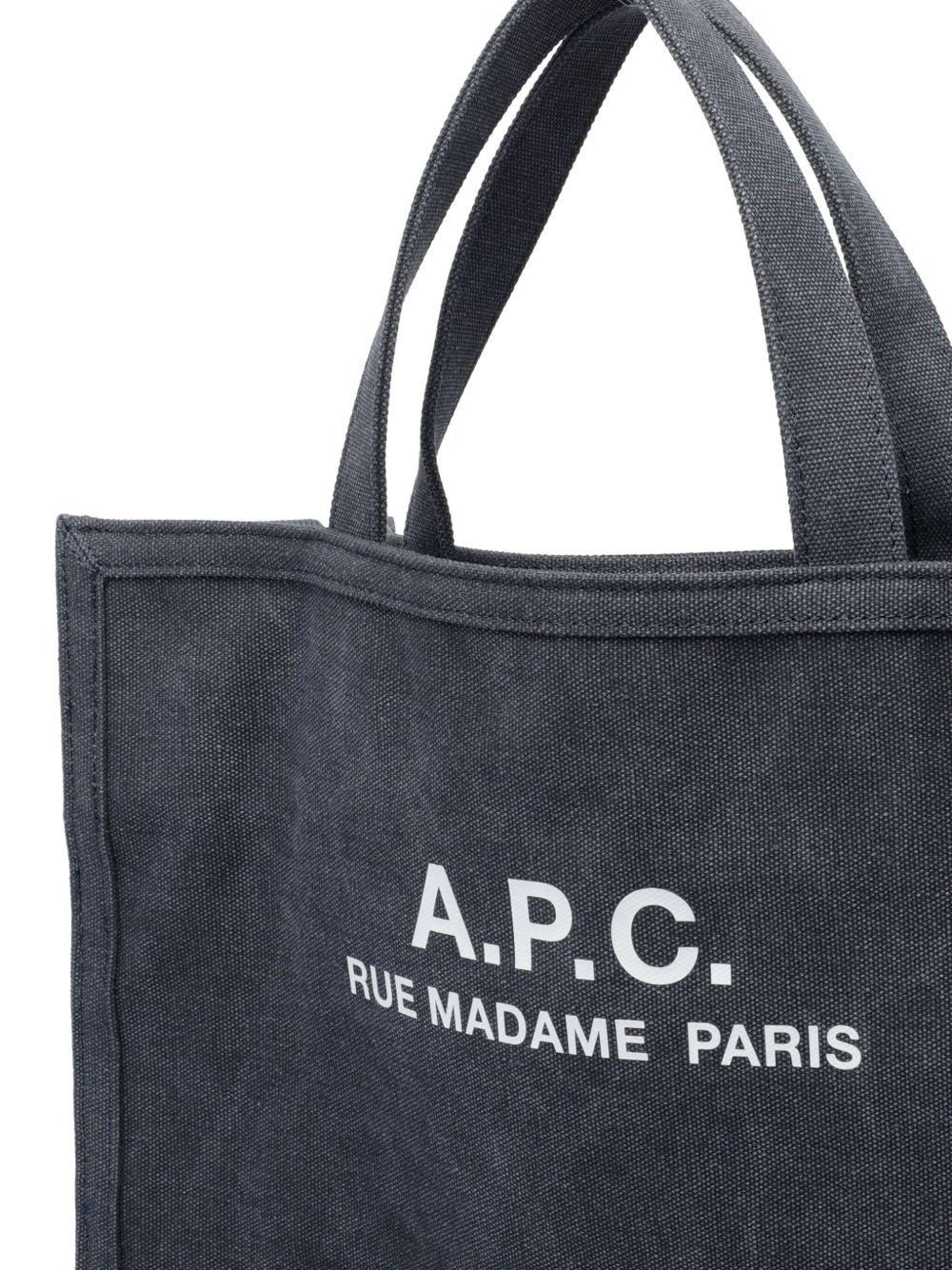 APC A.p.c. Men Recuperation Shopper Bag In Gray Product Image