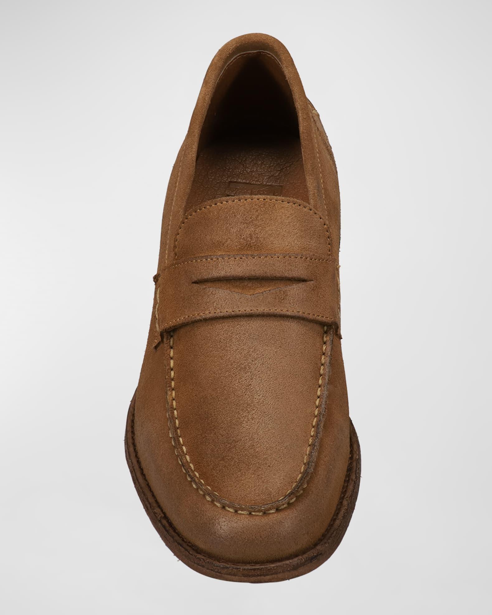 Men's Tyler Leather Penny Loafers Product Image