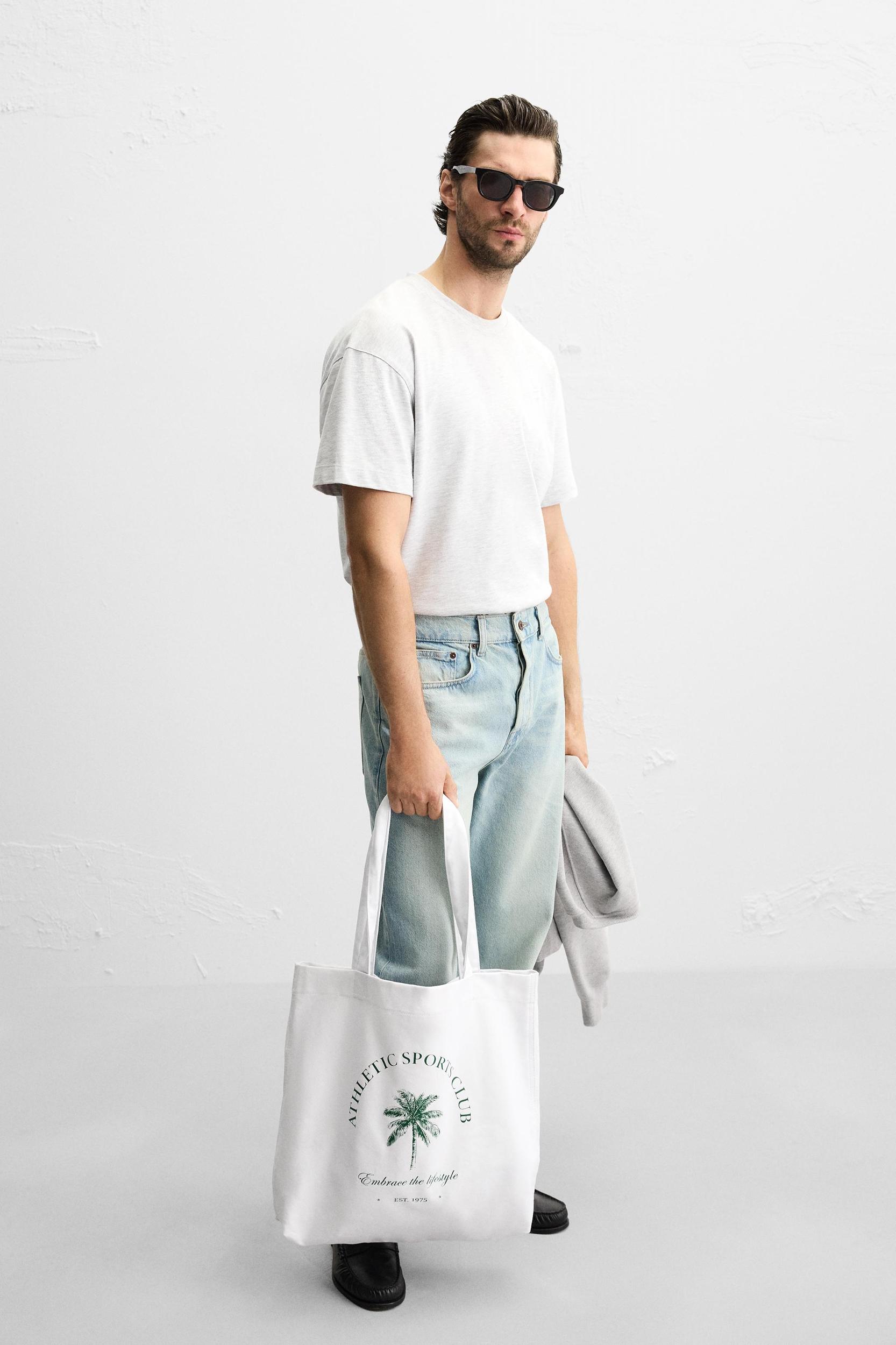 WOVEN SHOPPER BAG Product Image