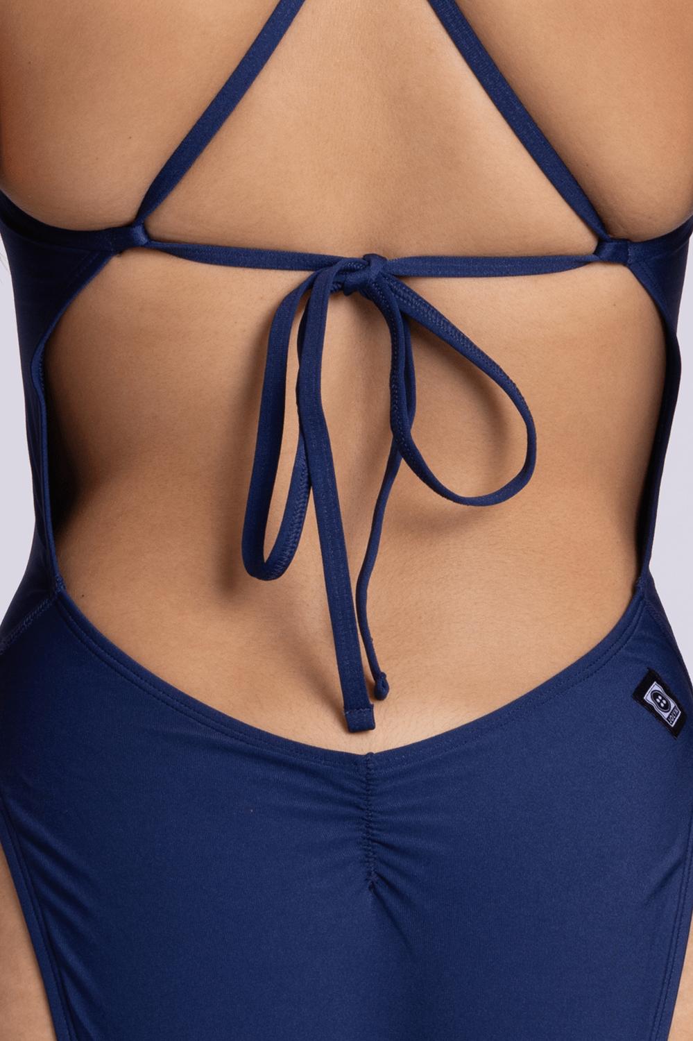 Alice One Piece Swimsuit - Navy Female Product Image