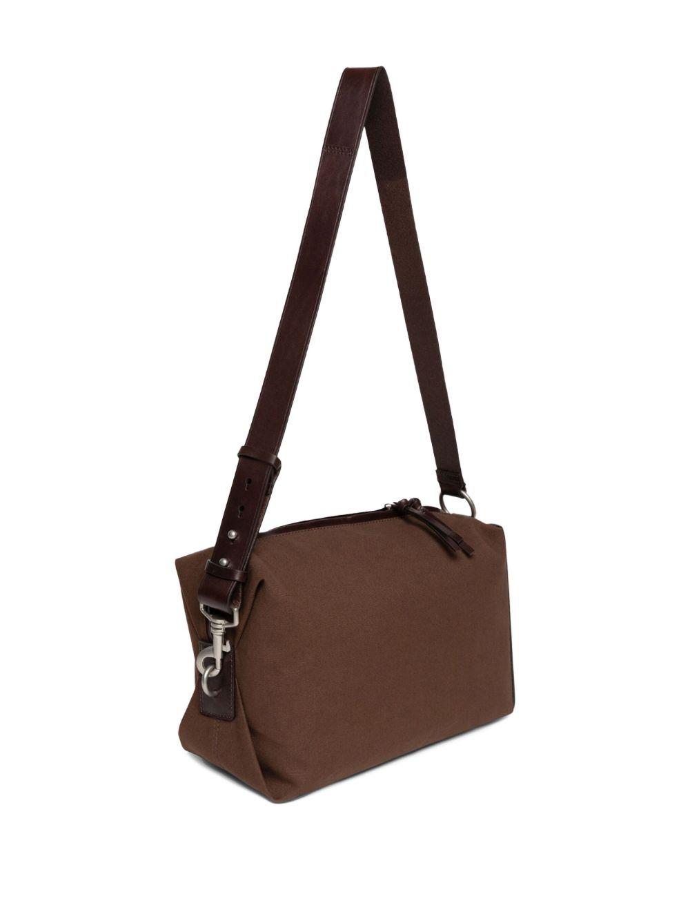 leather-strap shoulder bag Product Image