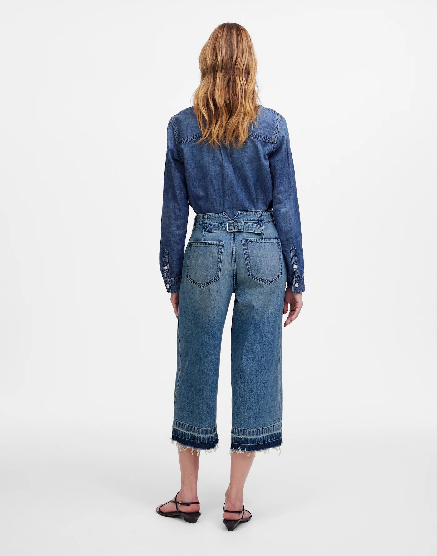 Denim Culottes Product Image