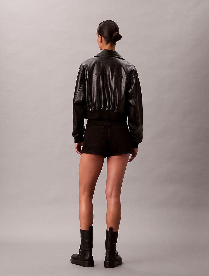 Denim Mini Shorts  Product Image