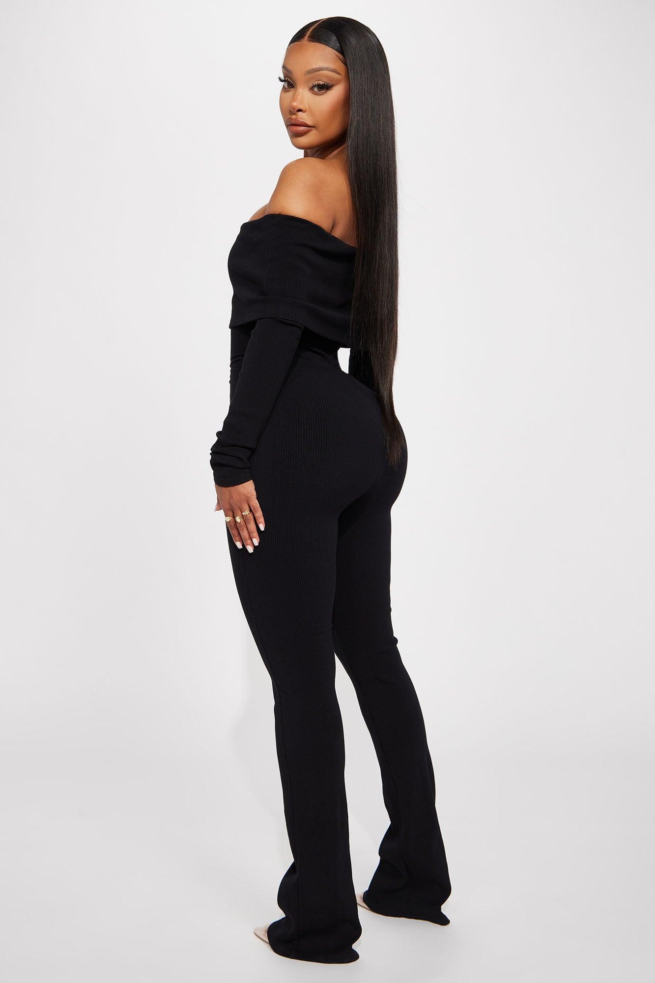 Amara Snatched Jumpsuit - Black Product Image