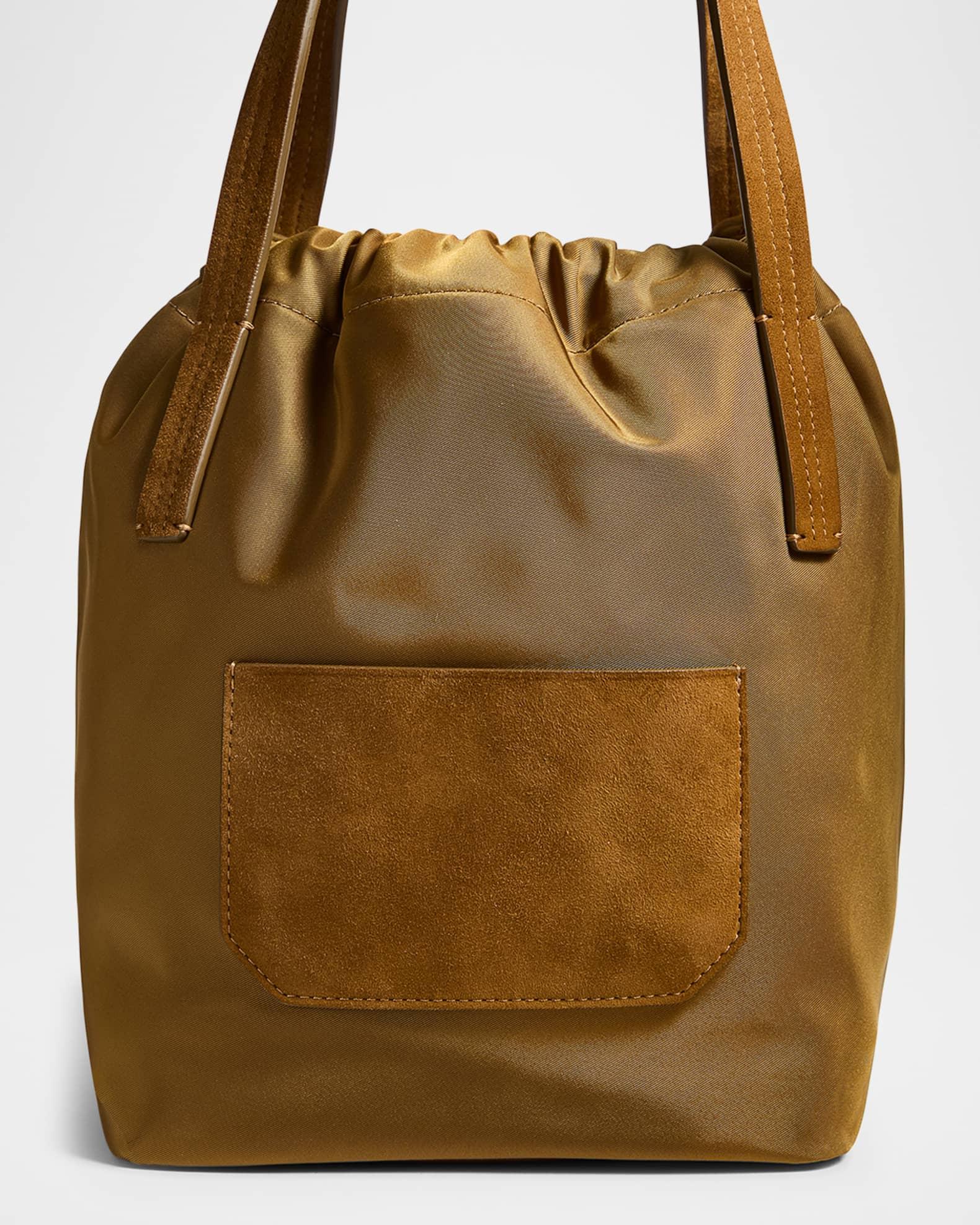 Rory Drawstring Nylon Bucket Bag Product Image