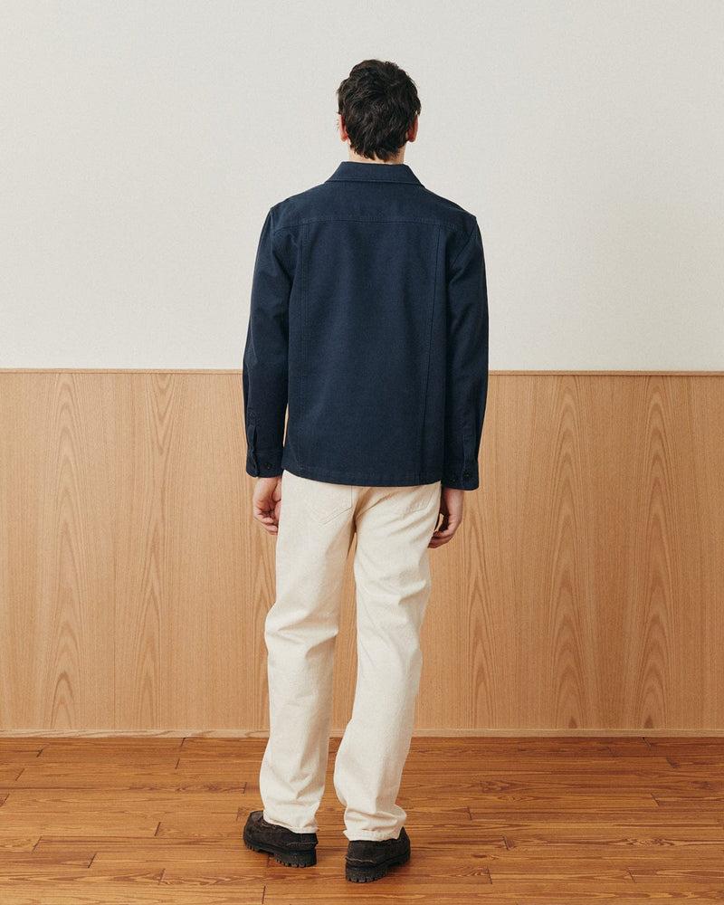 Misha Overshirt - Navy Product Image