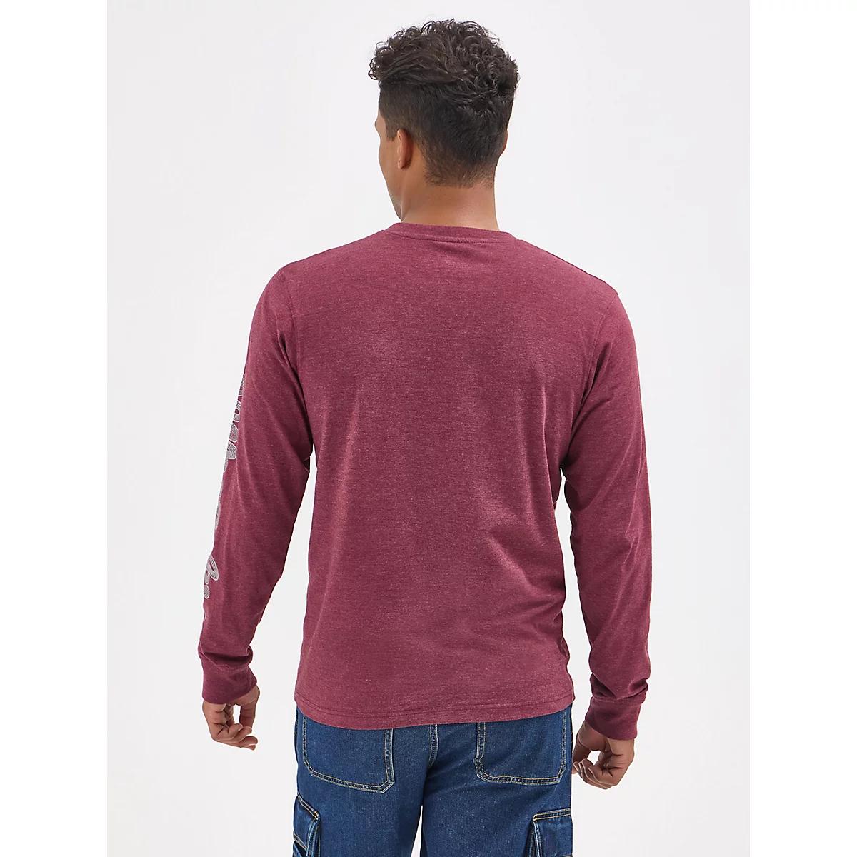 Men's Wrangler Collegiate Rattler Long Sleeve T-Shirt in Texas A&M Product Image