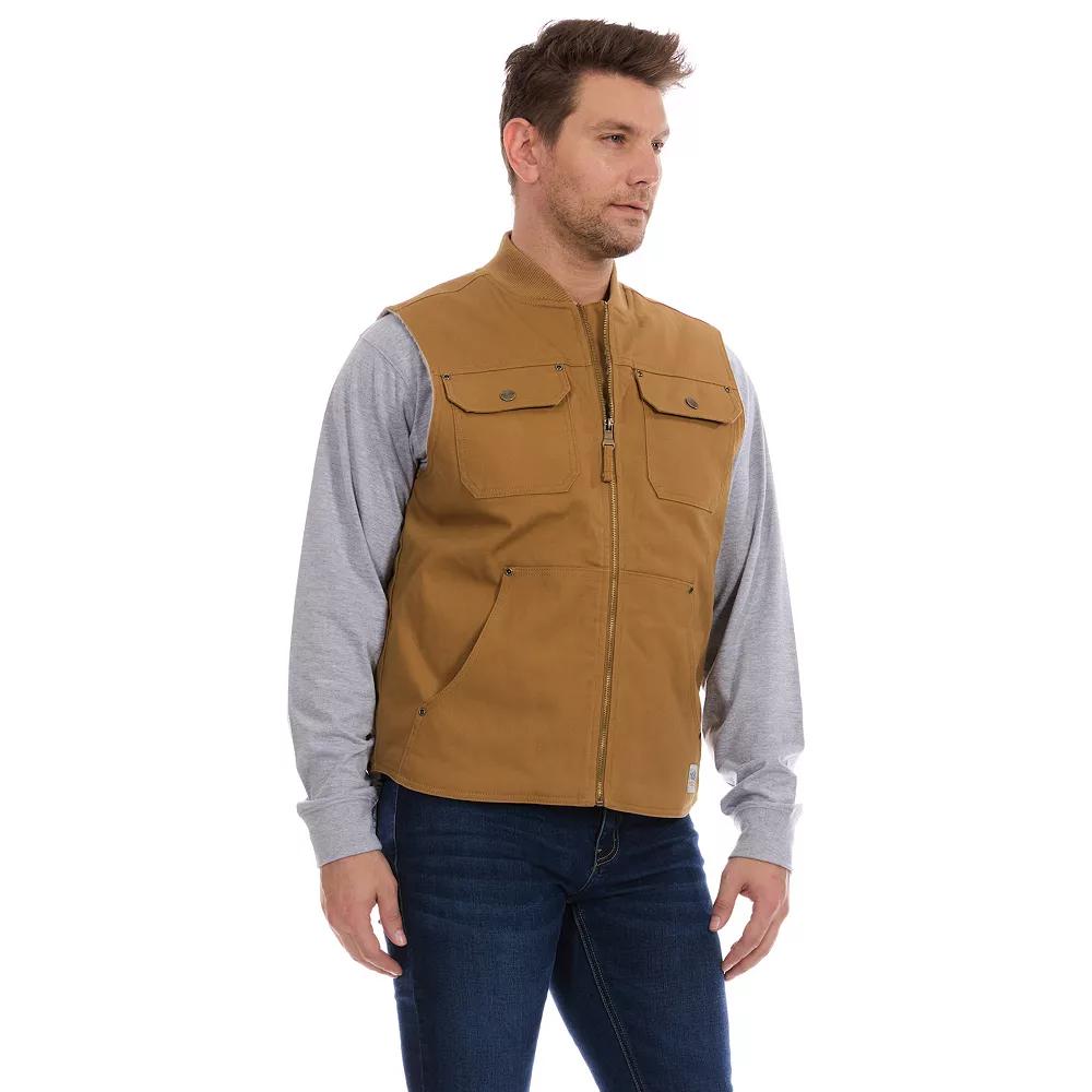 Men's Bass Creek Outfitters® Duck Canvas Vest,  Product Image