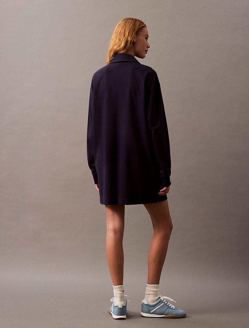 Logo Crest Polo Mini Dress Product Image