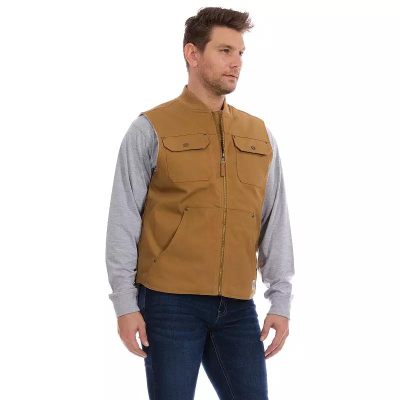 Men's Bass Creek Outfitters® Duck Canvas Vest,  Product Image