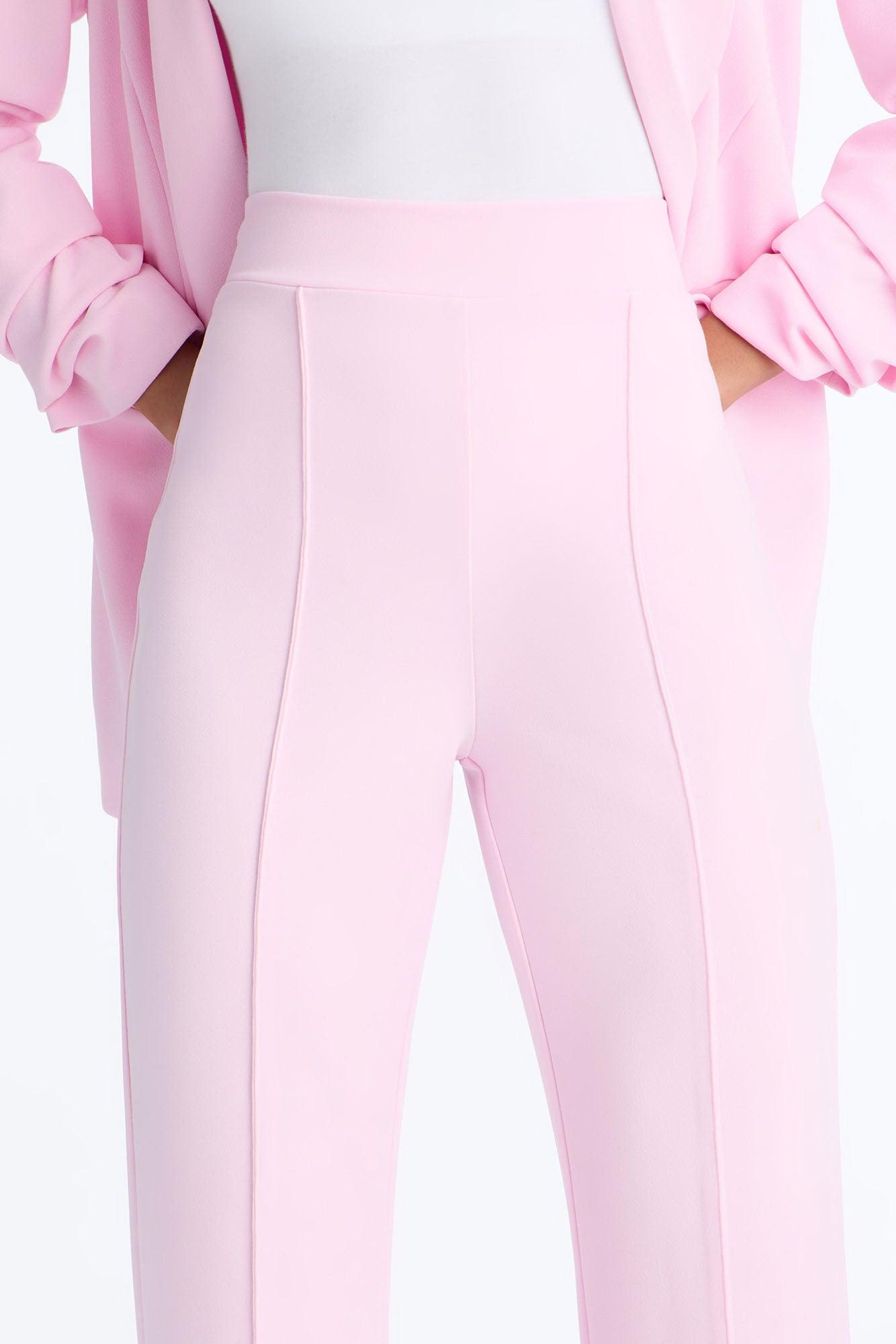 Tall Victoria High Waisted Dress Pants - Light Pink Female Product Image