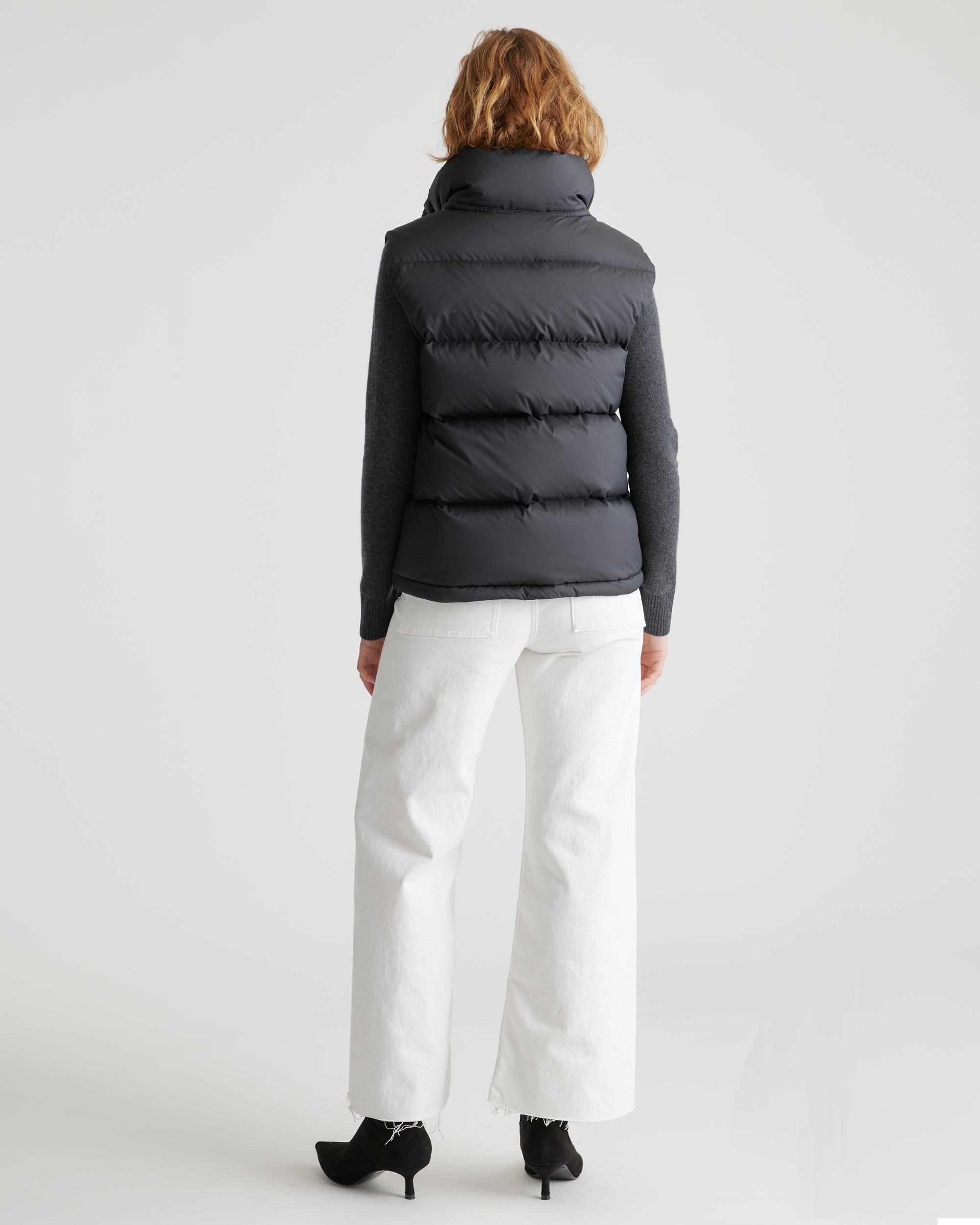 Quince | Women's Responsible Down Puffer Vest Size XS, Recycled Polyester Product Image