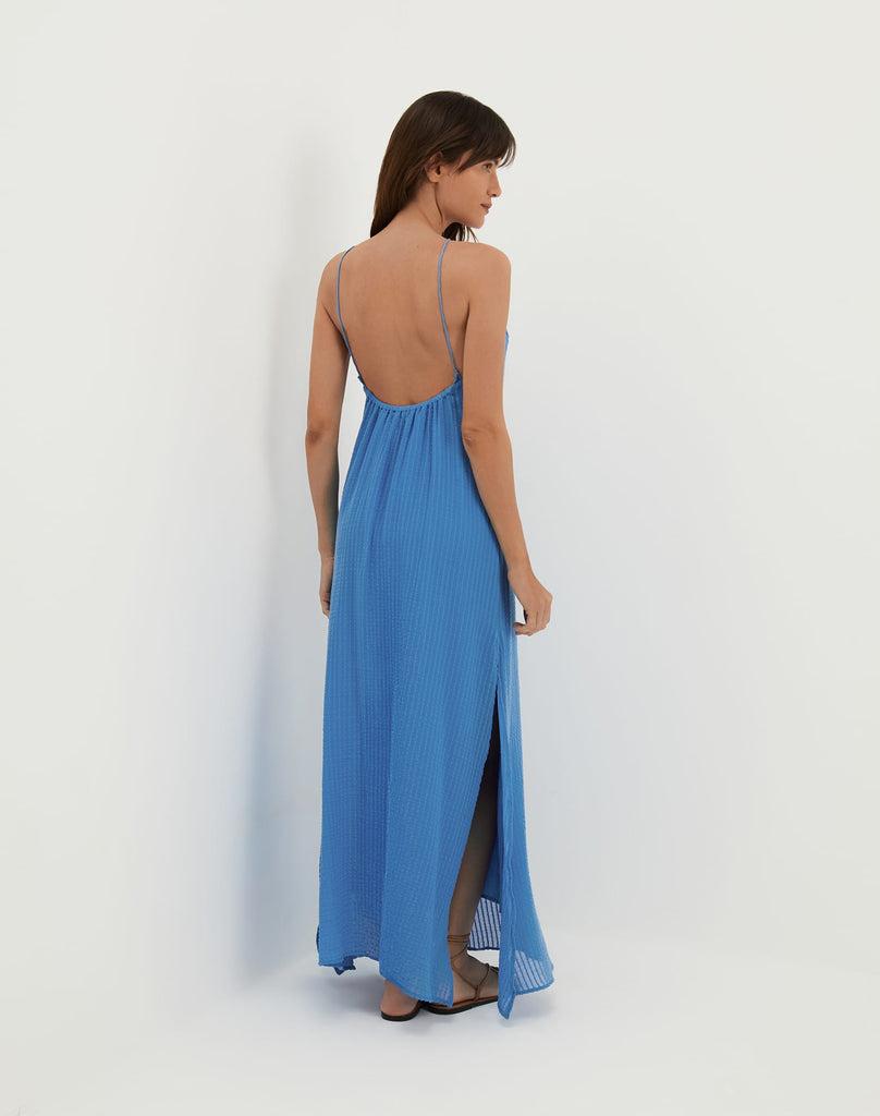 Lily Long Dress - Beach Front Product Image
