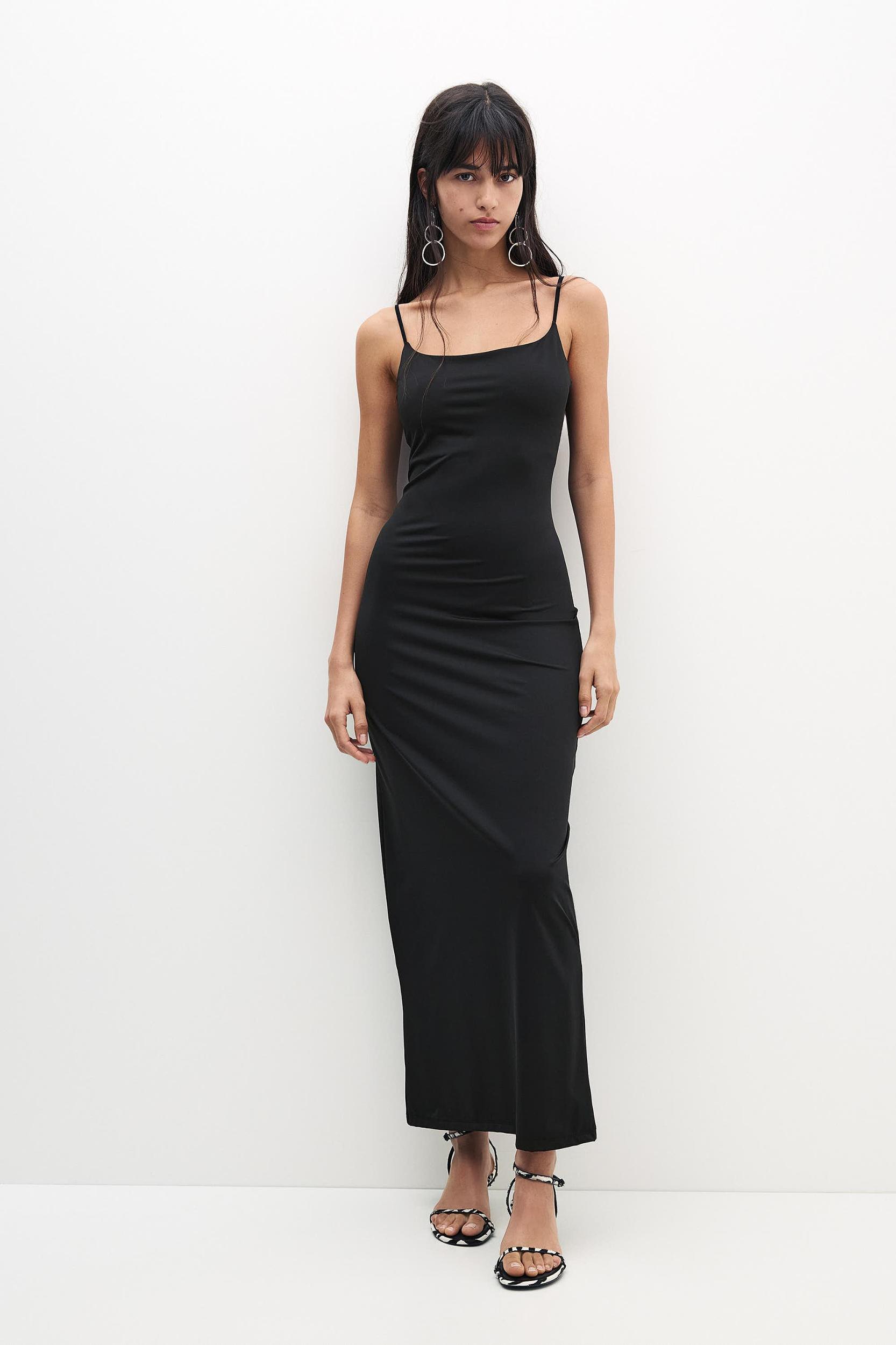 Polyamide midi dress Product Image