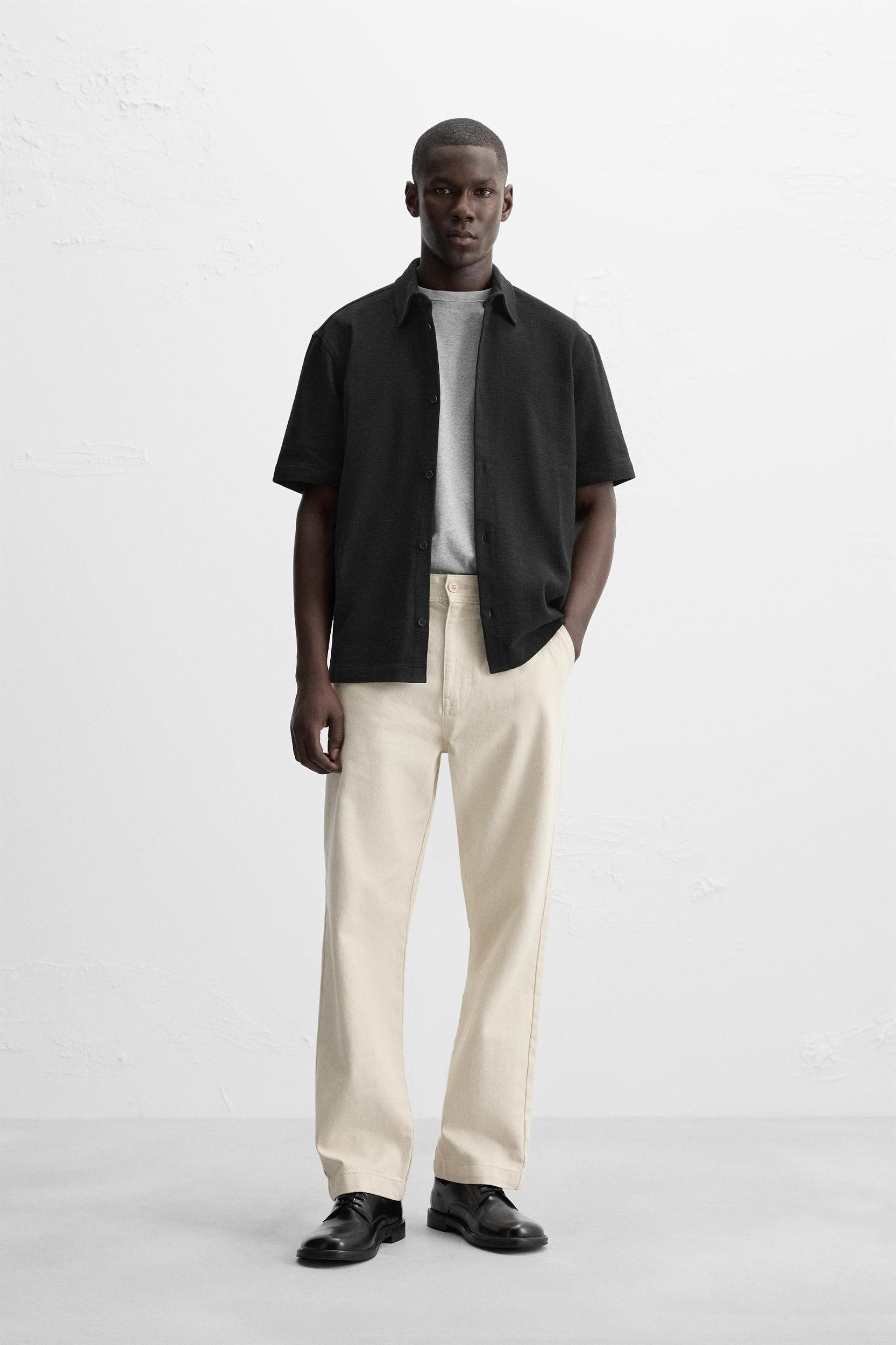 GEOMETRIC JACQUARD SHIRT Product Image