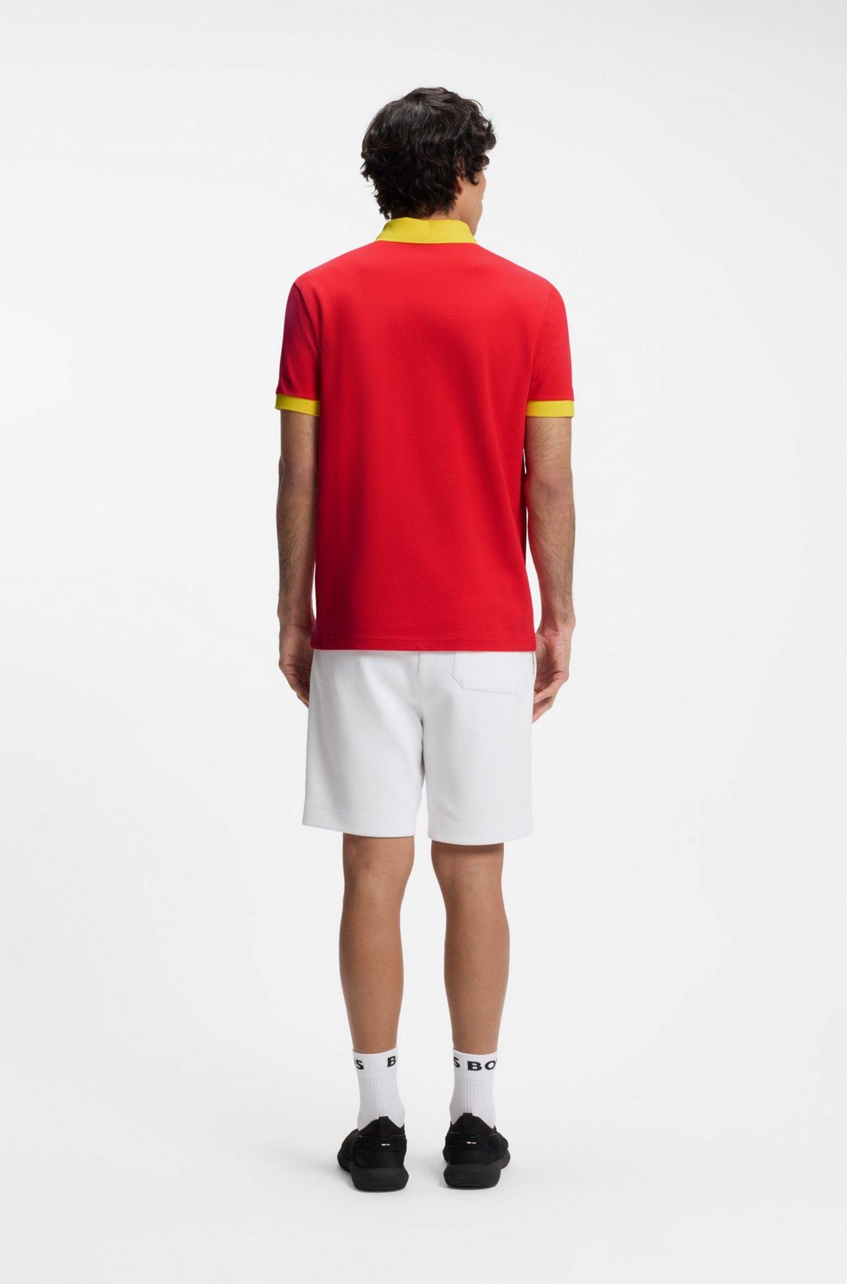 Paddy polo shirt with country flag Product Image