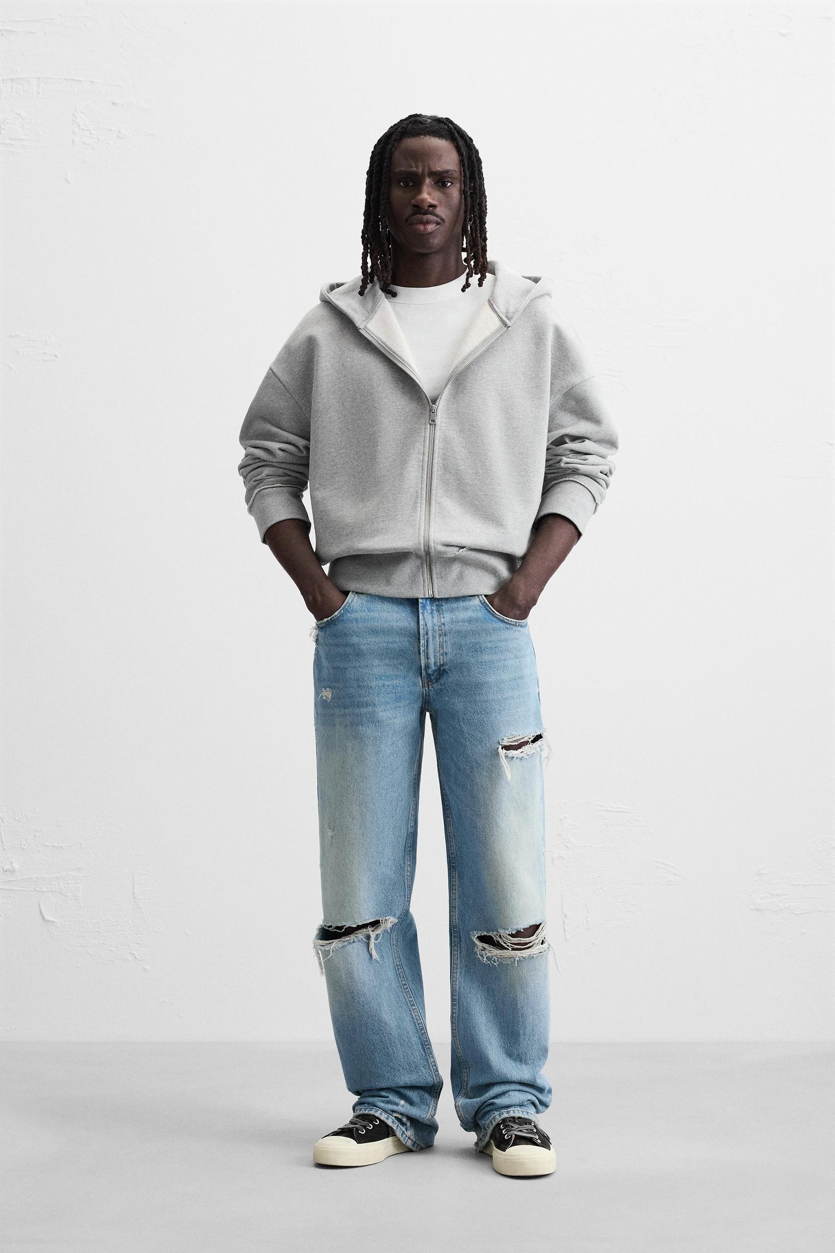 ZIP HOODIE SWEATSHIRT Product Image