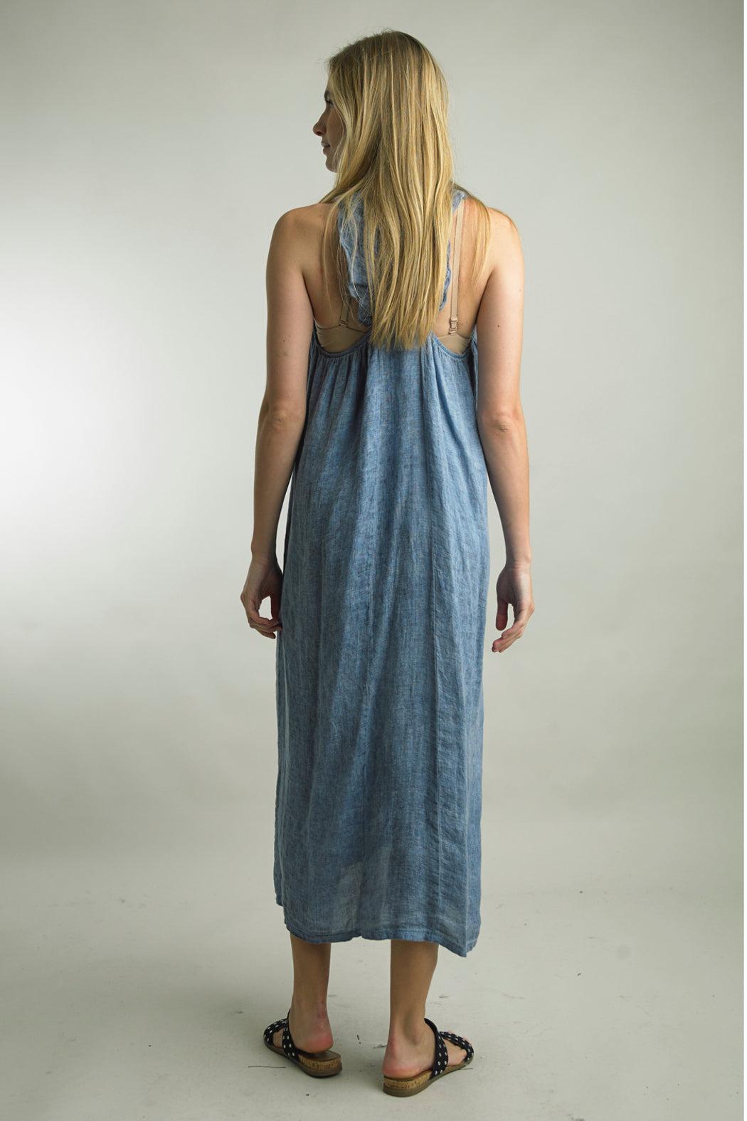 Linen Maxi Dress Product Image