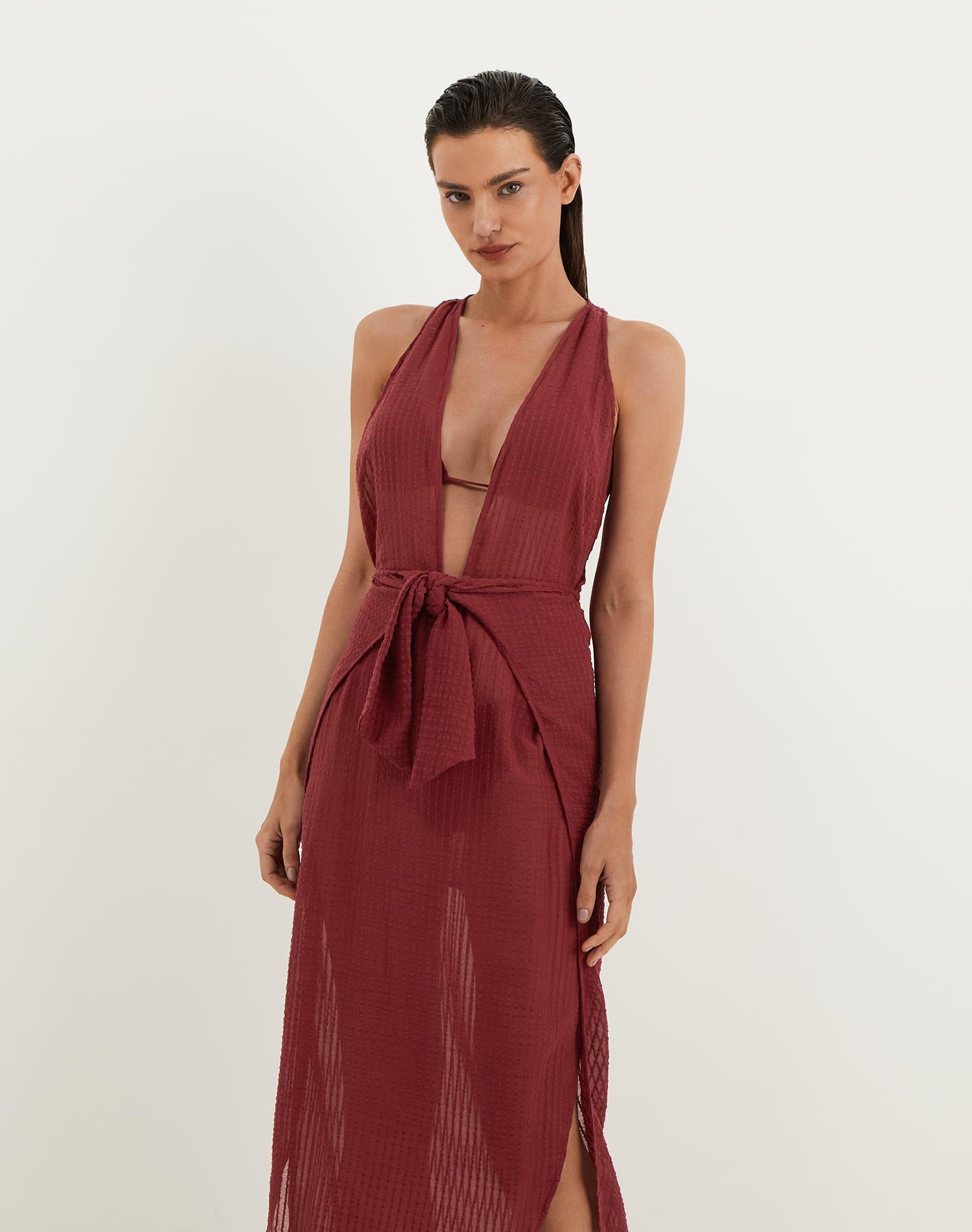 Ida Long Cover Up - Ponche Product Image