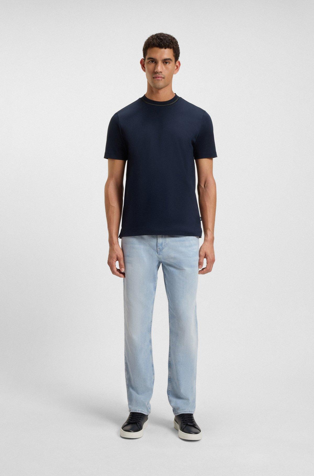 Maine regular-fit jeans in blue mechanical-stretch denim Product Image