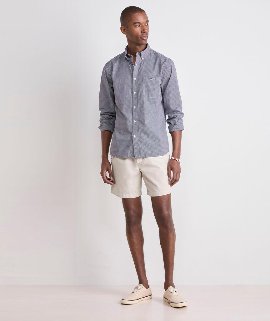 Anegada Gingham Perfect Wash Poplin Shirt Product Image
