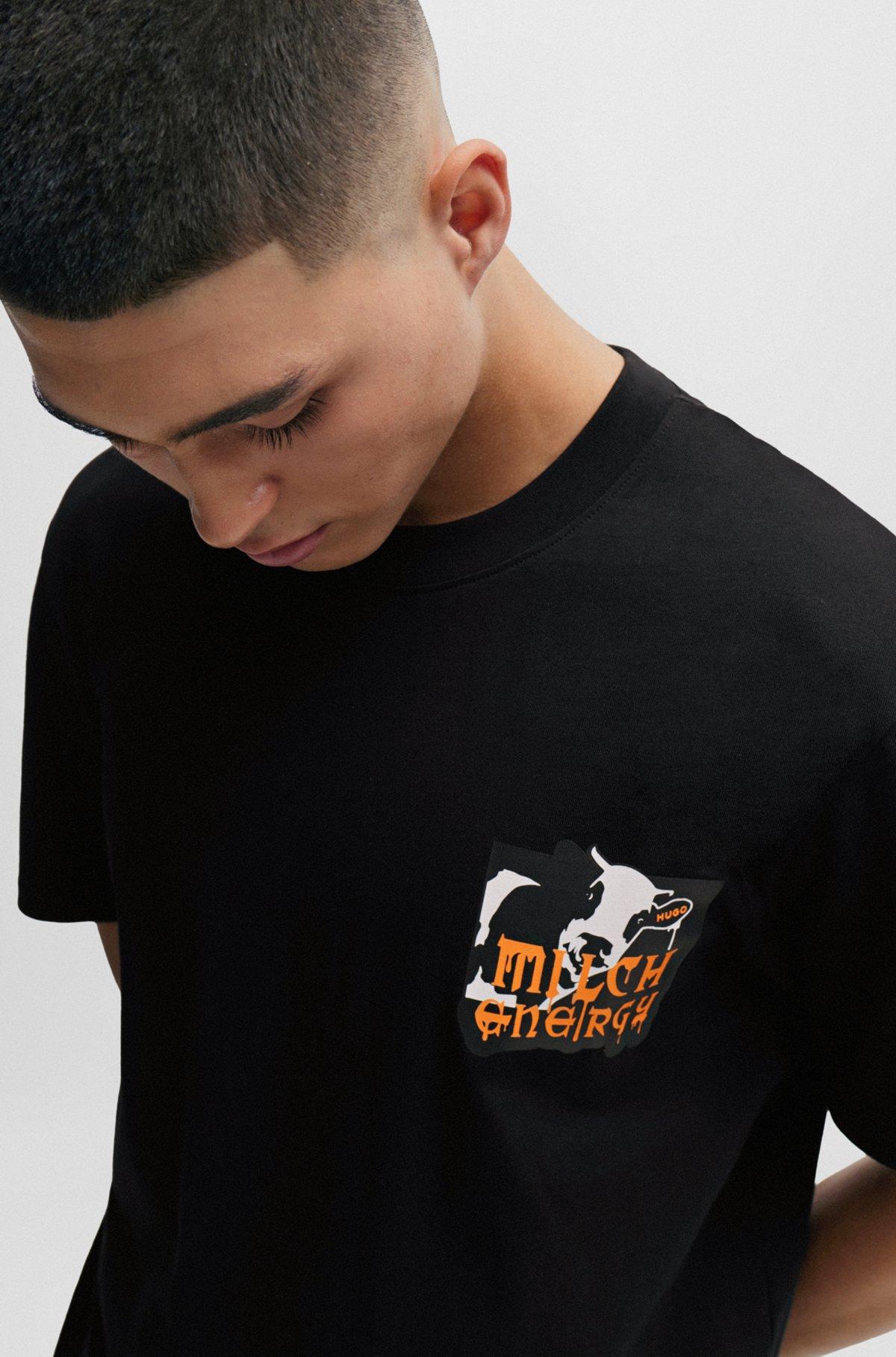 Relaxed-fit T-shirt in with seasonal artwork Product Image