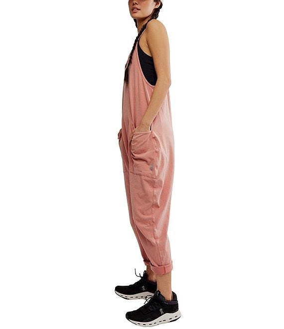 Free People FP Movement Sleeveless Scoop Neck Ankle Length Patch Pocket Hot Shot Onesie Product Image
