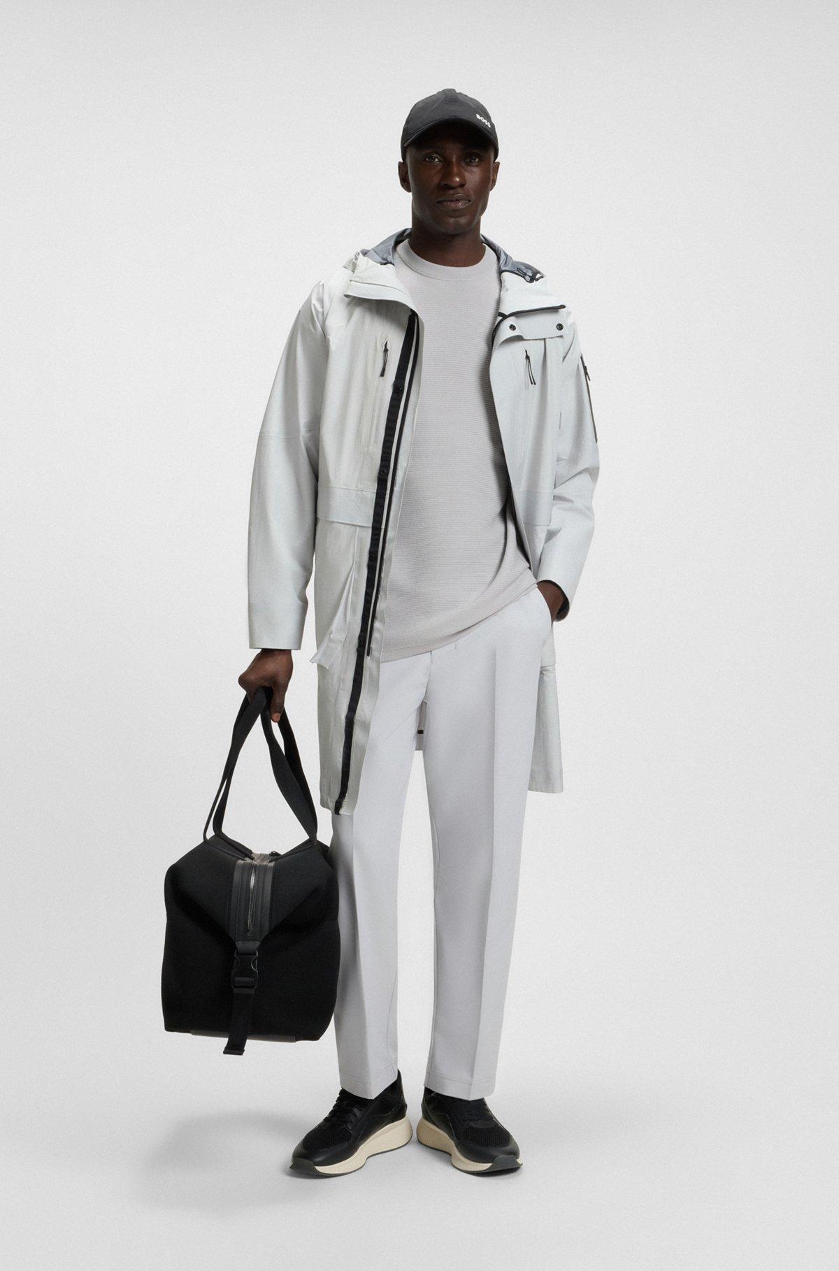 Rib-knit sweater with logo detail Product Image