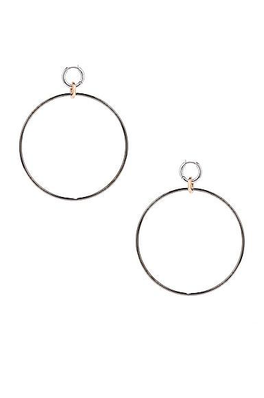 Altraire Noir Hoop Earrings Product Image
