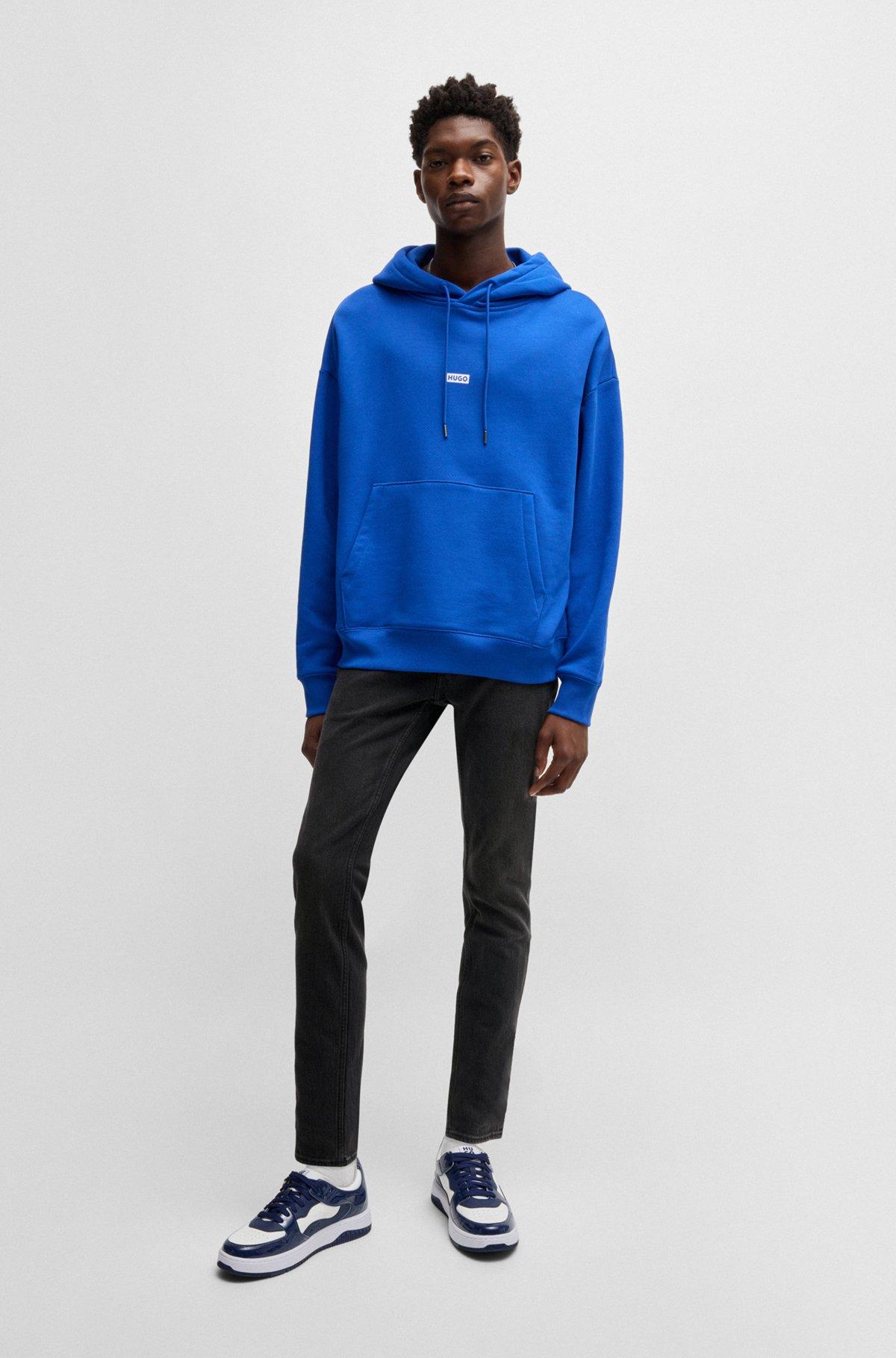 Extra-slim-fit jeans in stonewashed stretch denim Product Image