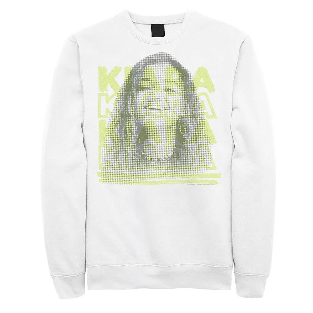 Men's Outer Banks Kiara Overlay Portrait Sweatshirt, Boy's, Size: XXL, White Product Image