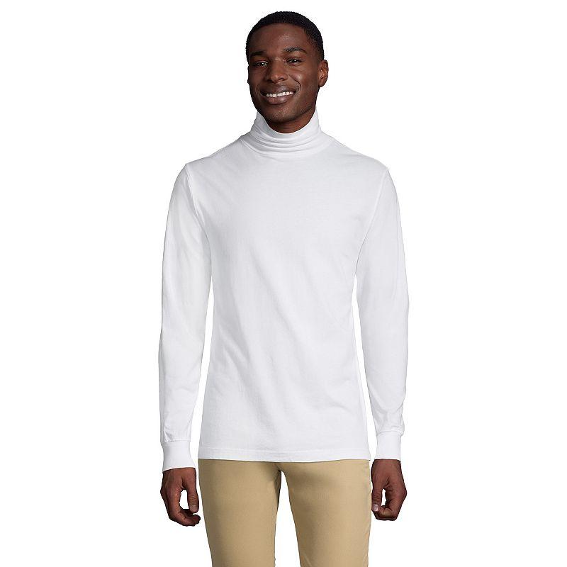 Men's Lands' End Super-T Turtleneck,  Product Image