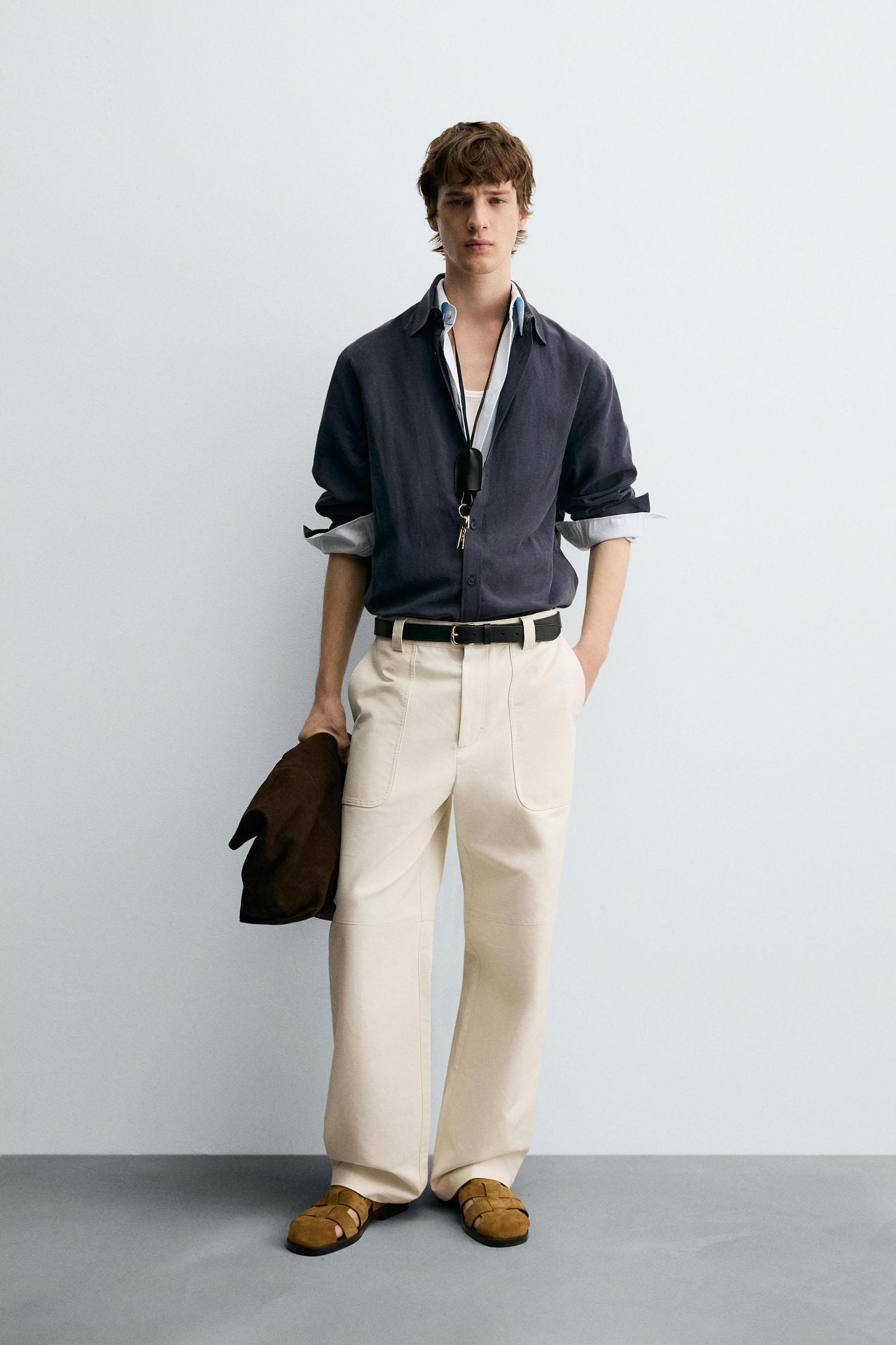 RELAXED FIT FLOWY SHIRT Product Image