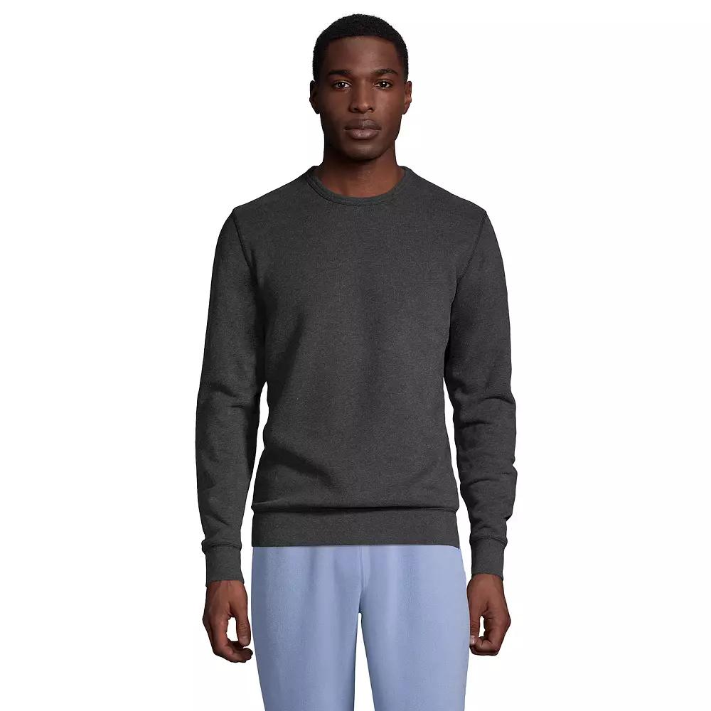 Big & Tall Lands' End Serious Sweats Crewneck Sweatshirt, Men's,  Product Image