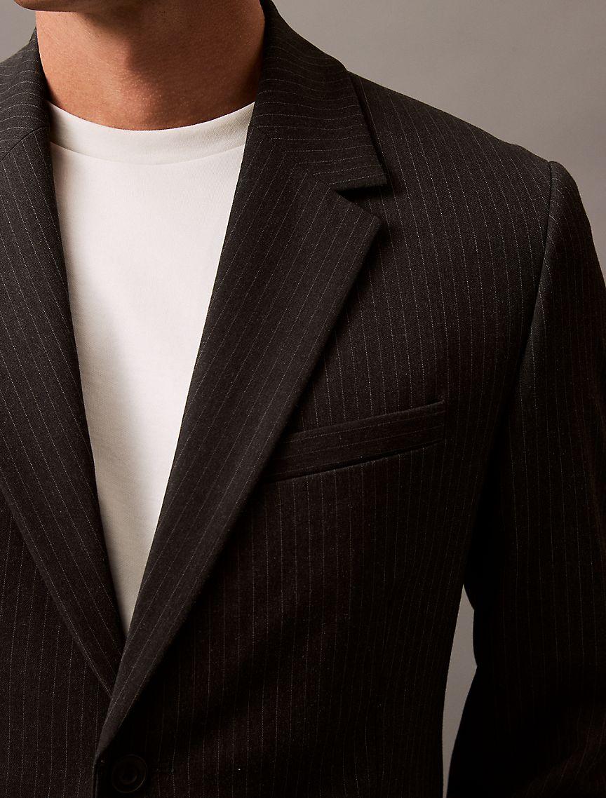 Refined Stretch Pinstripe Blazer Product Image