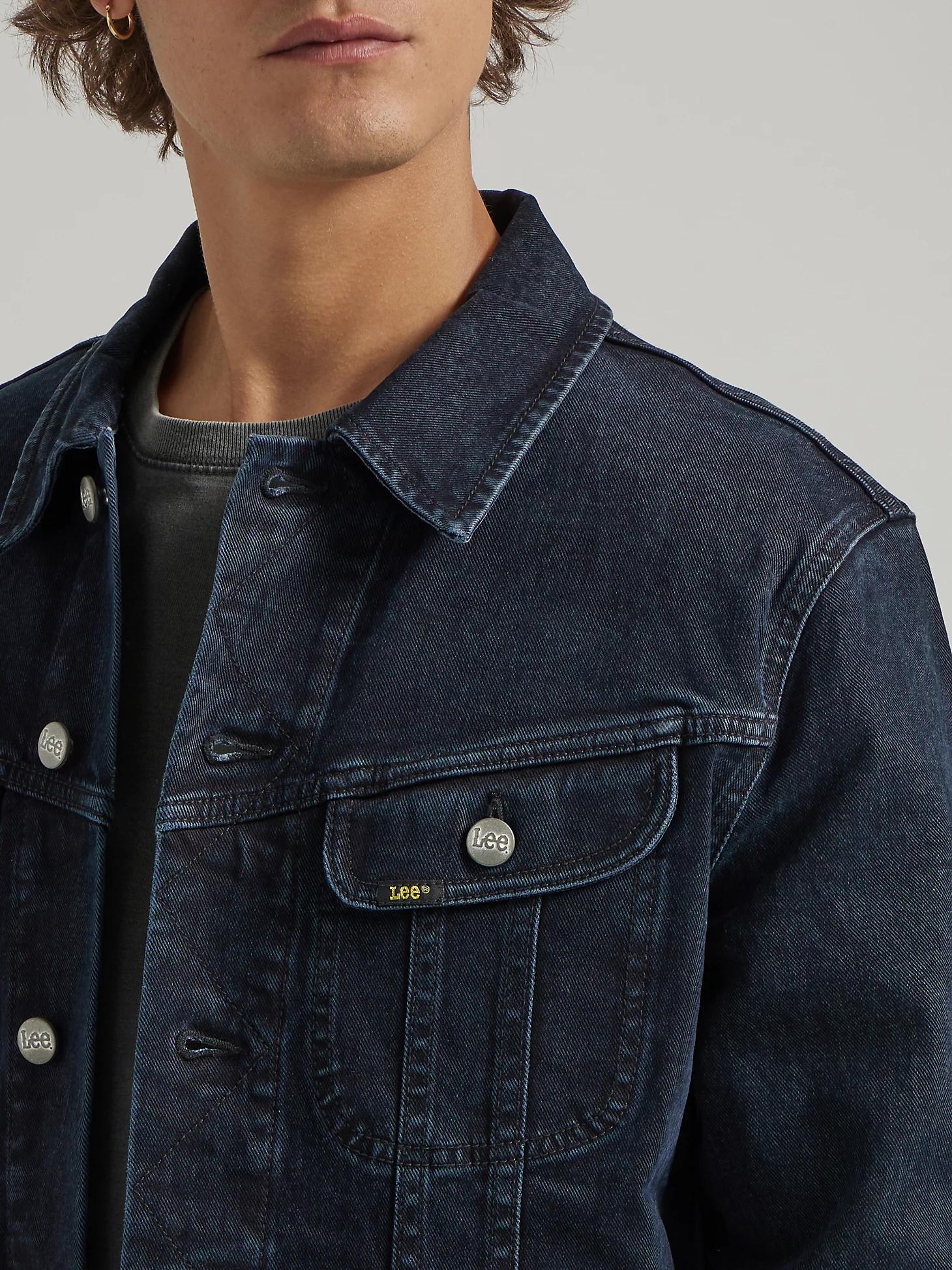 Men's Regular Fit Denim Rider™ Jacket | Men's Jackets & Outerwear | Lee® Product Image