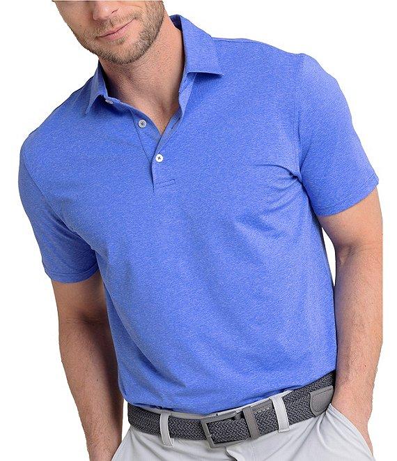 Southern Tide Brrr°®-eeze Heather Performance Stretch Short Sleeve Polo Shirt Product Image