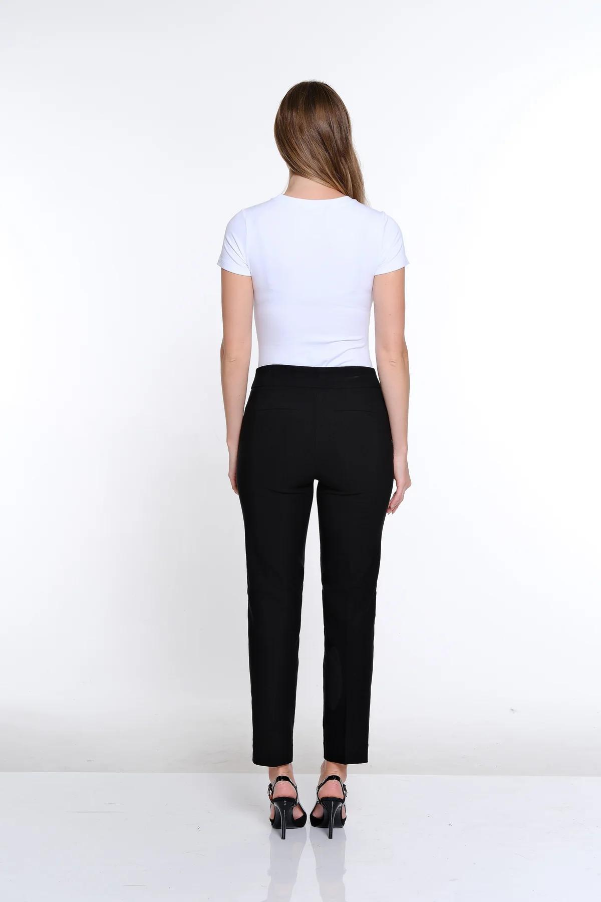 ***Petite***  pull on ankle pant w/real front & back pockets Product Image