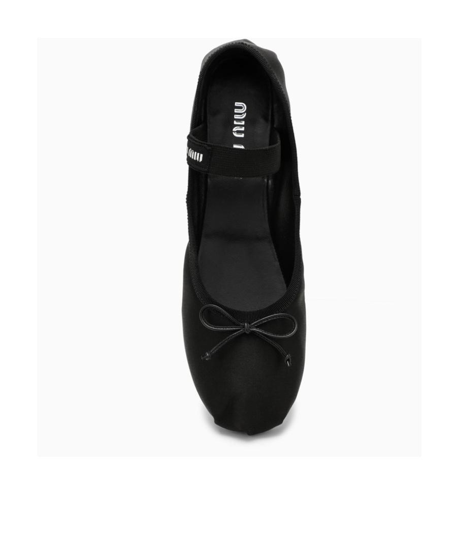 logo-strap ballerina shoes Product Image