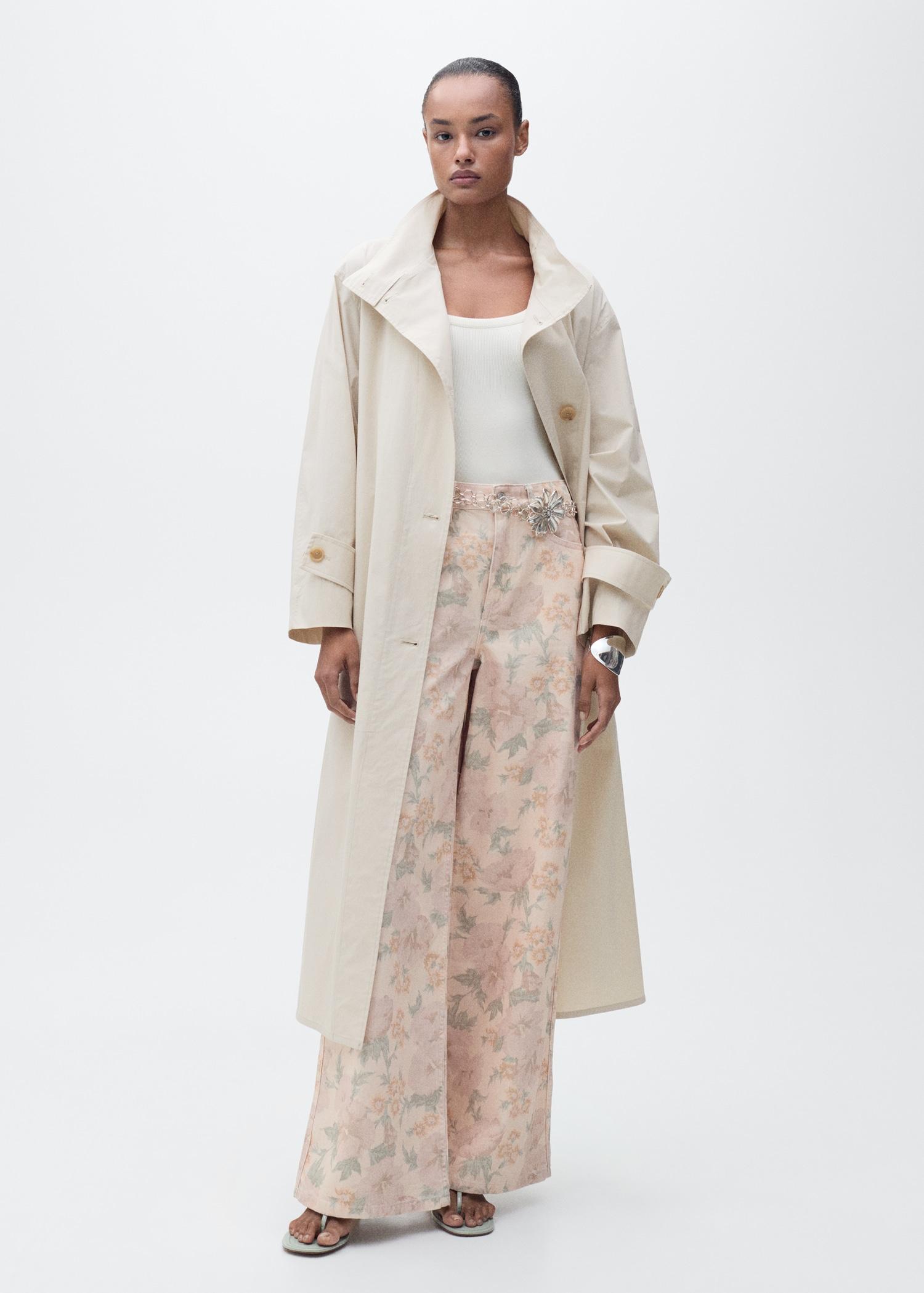 Ribbed cotton bodysuit - Women | MANGO USA Product Image