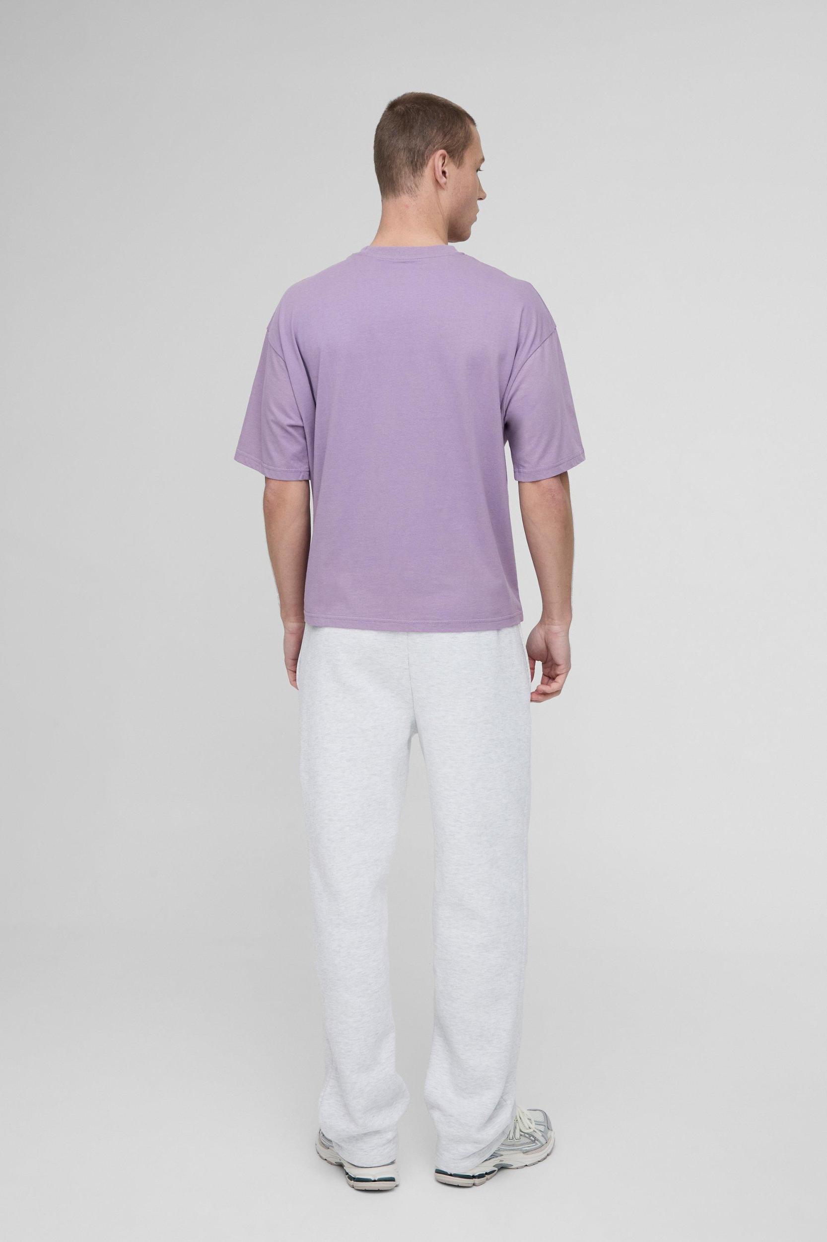 Oversized Boxy BM Signature Embroidered T-shirt | boohooMAN USA Product Image