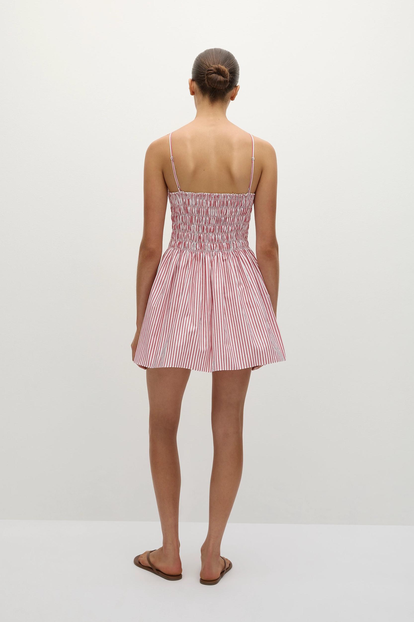 Laia Mini Dress Riviera Stripe - Final Sale Product Image