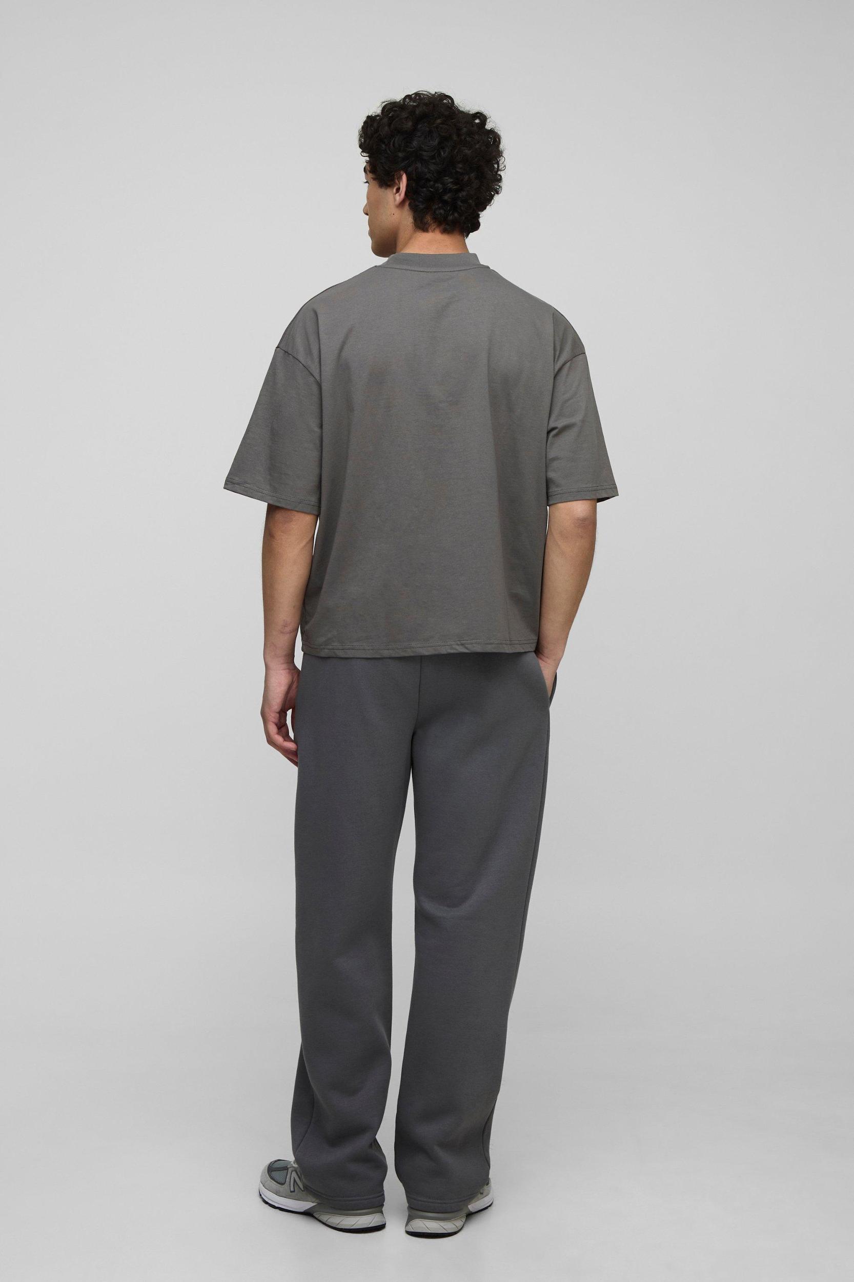 Oversized Boxy Extended Neck T-shirt | boohooMAN USA Product Image