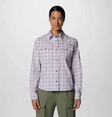 Columbia Women's PFG Wild Cast Performance Yarn Dye Long Sleeve Shirt- Product Image