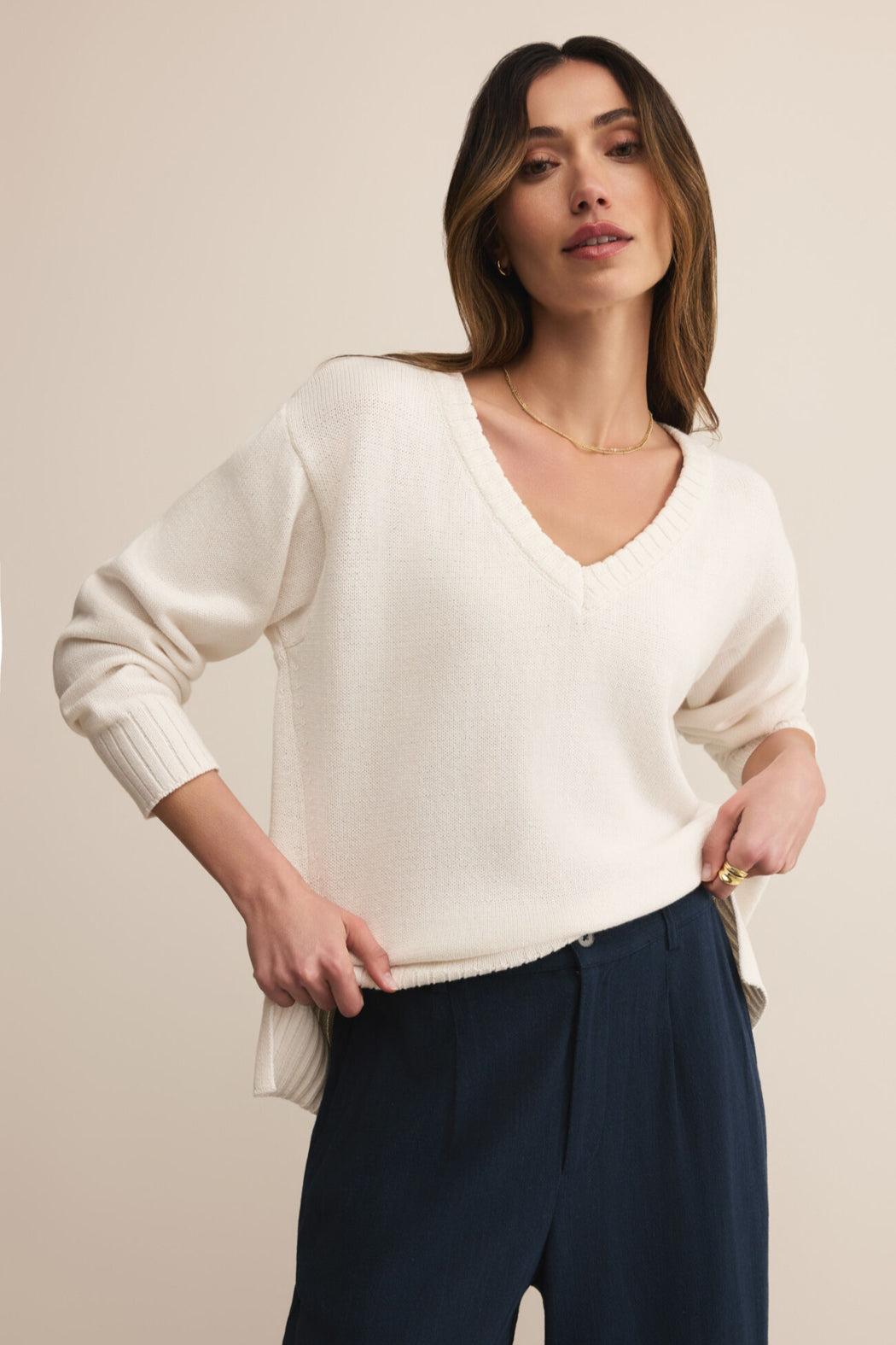 All Around V-Neck Sweater Product Image